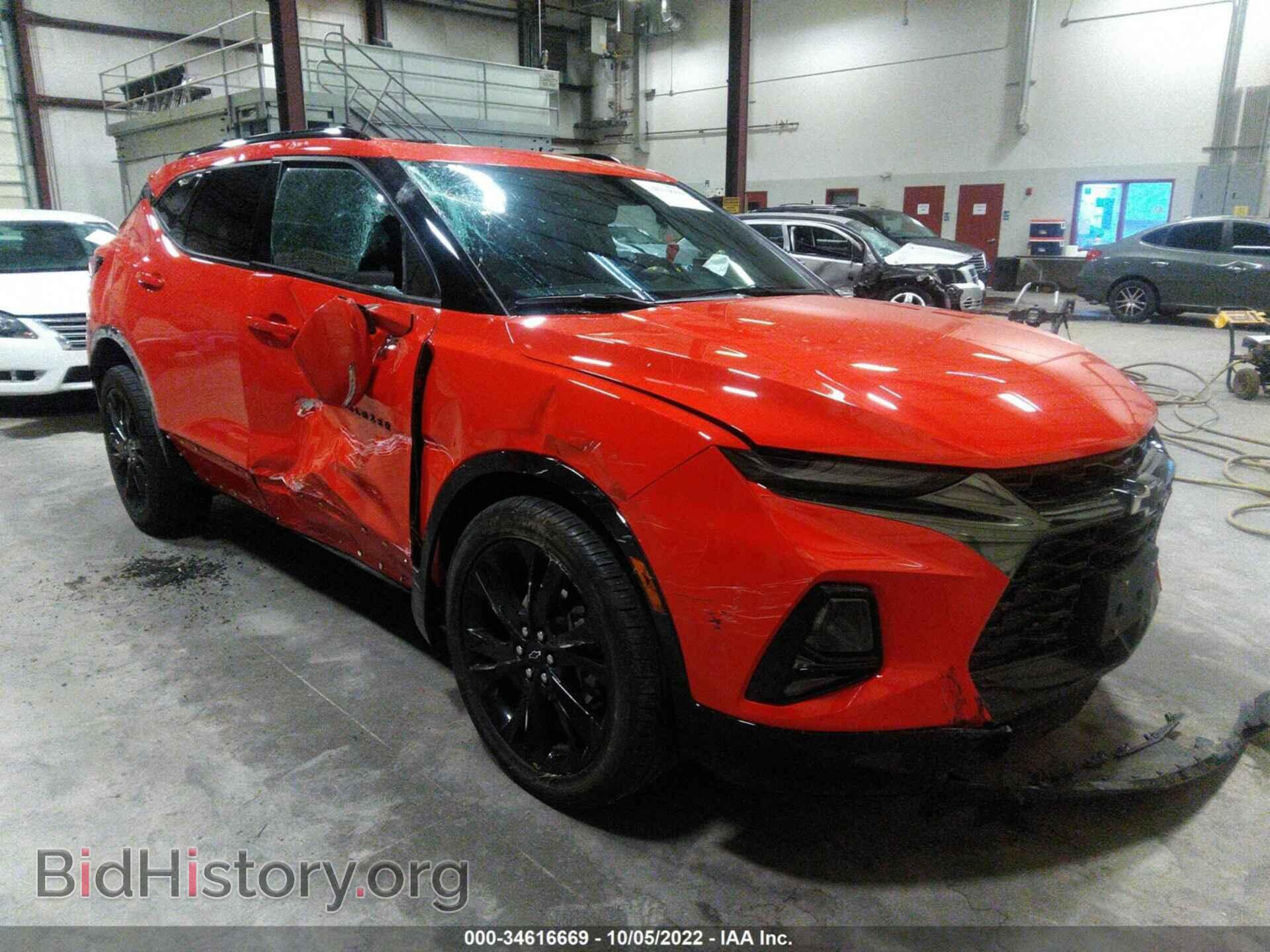 Фотография 3GNKBKRS2LS596624 - CHEVROLET BLAZER 2020