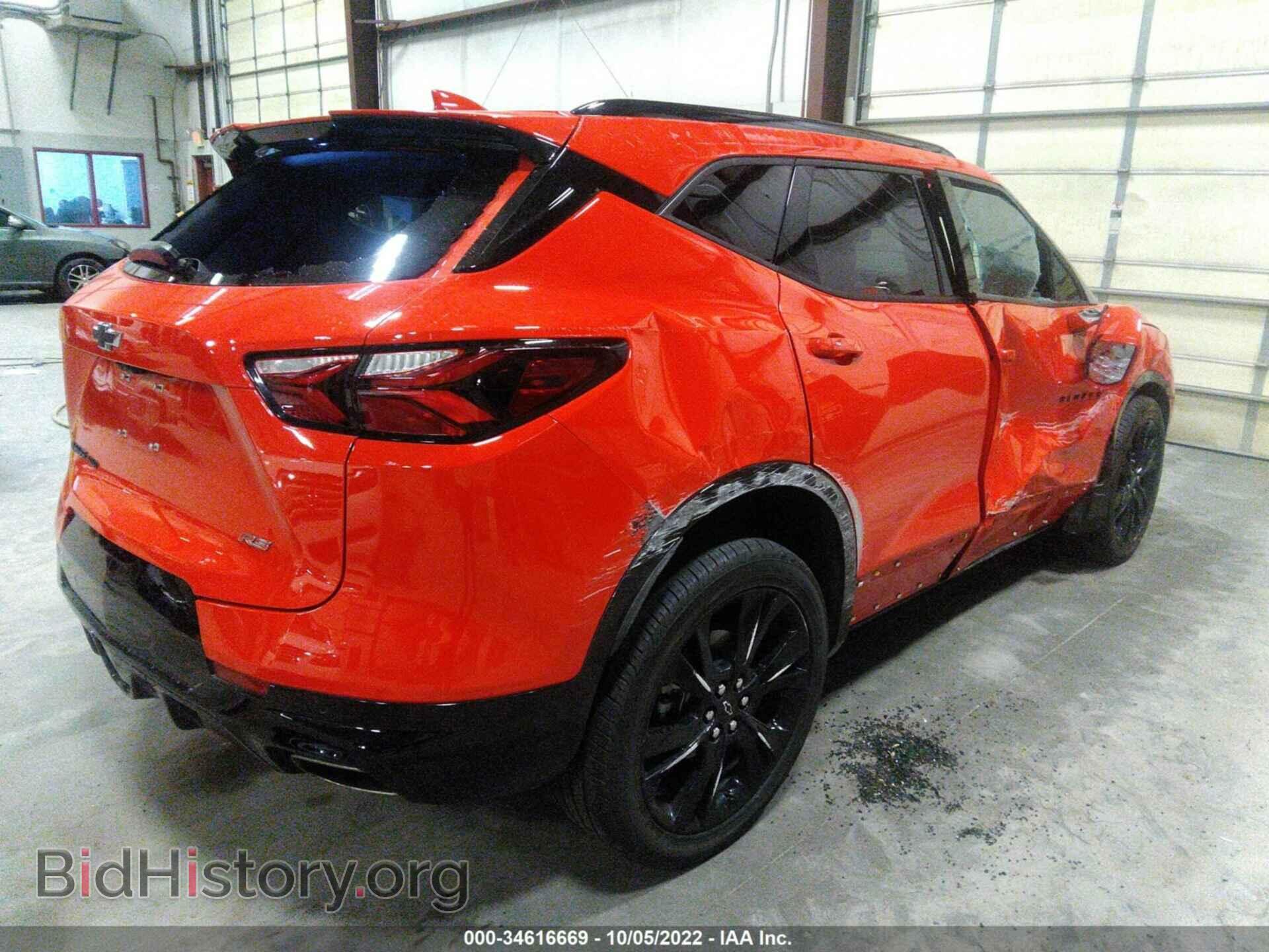 2020 CHEVROLET BLAZER - VIN: 3GNKBKRS2LS596624 - Фото 4