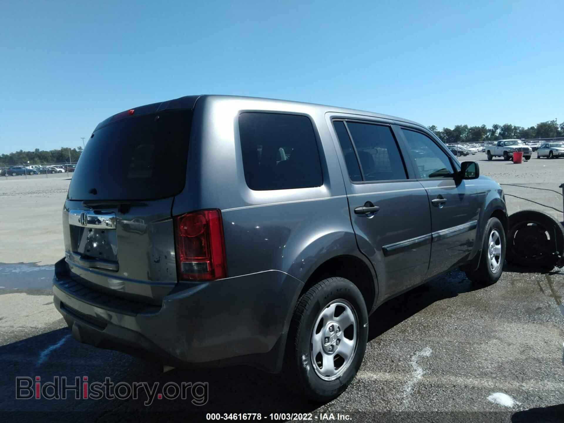 2012 HONDA PILOT - VIN: 5FNYF3H2XCB043839 - Фото 4