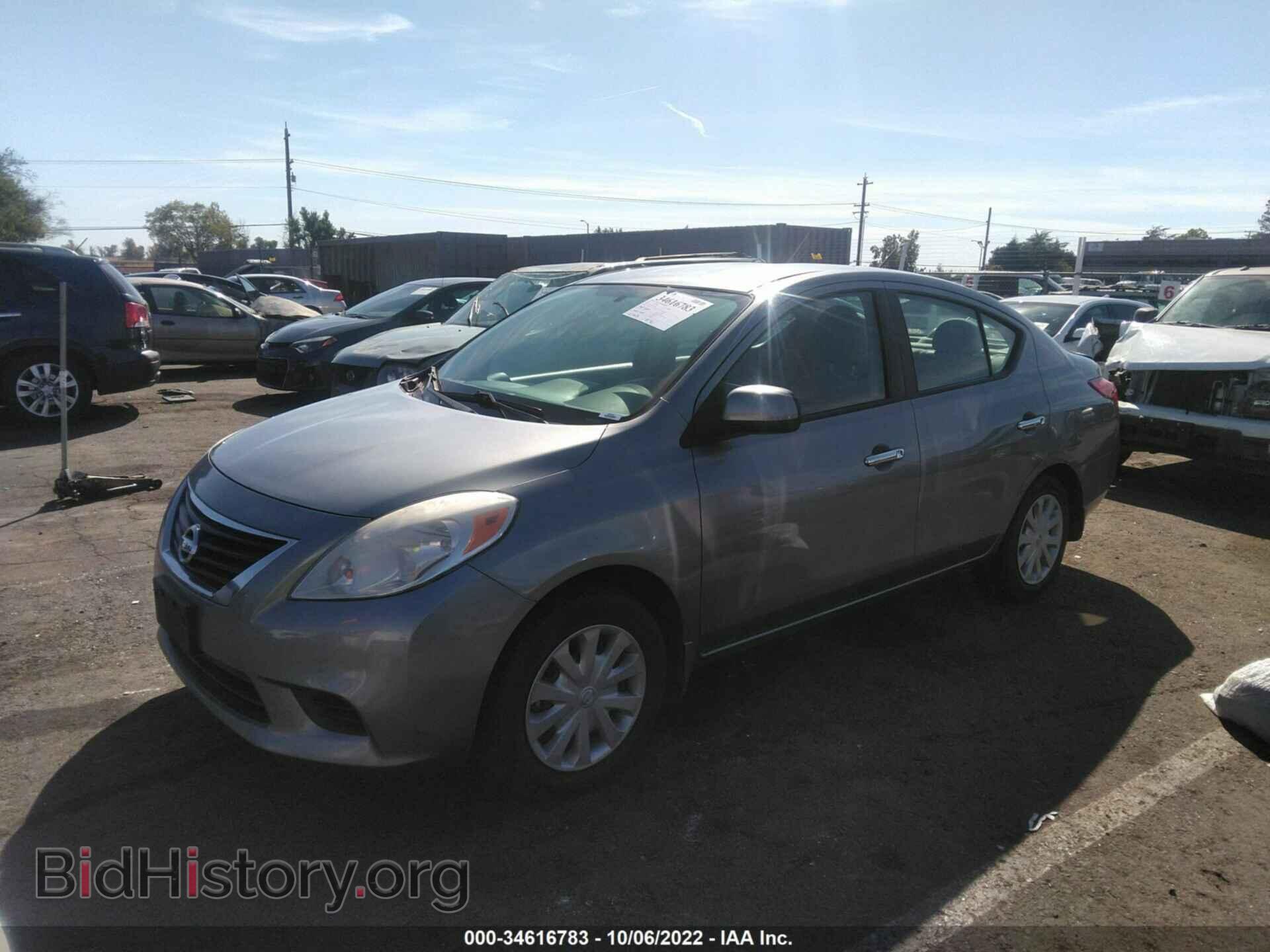 2012 NISSAN VERSA - VIN: 3N1CN7AP5CL925886 - Фото 2