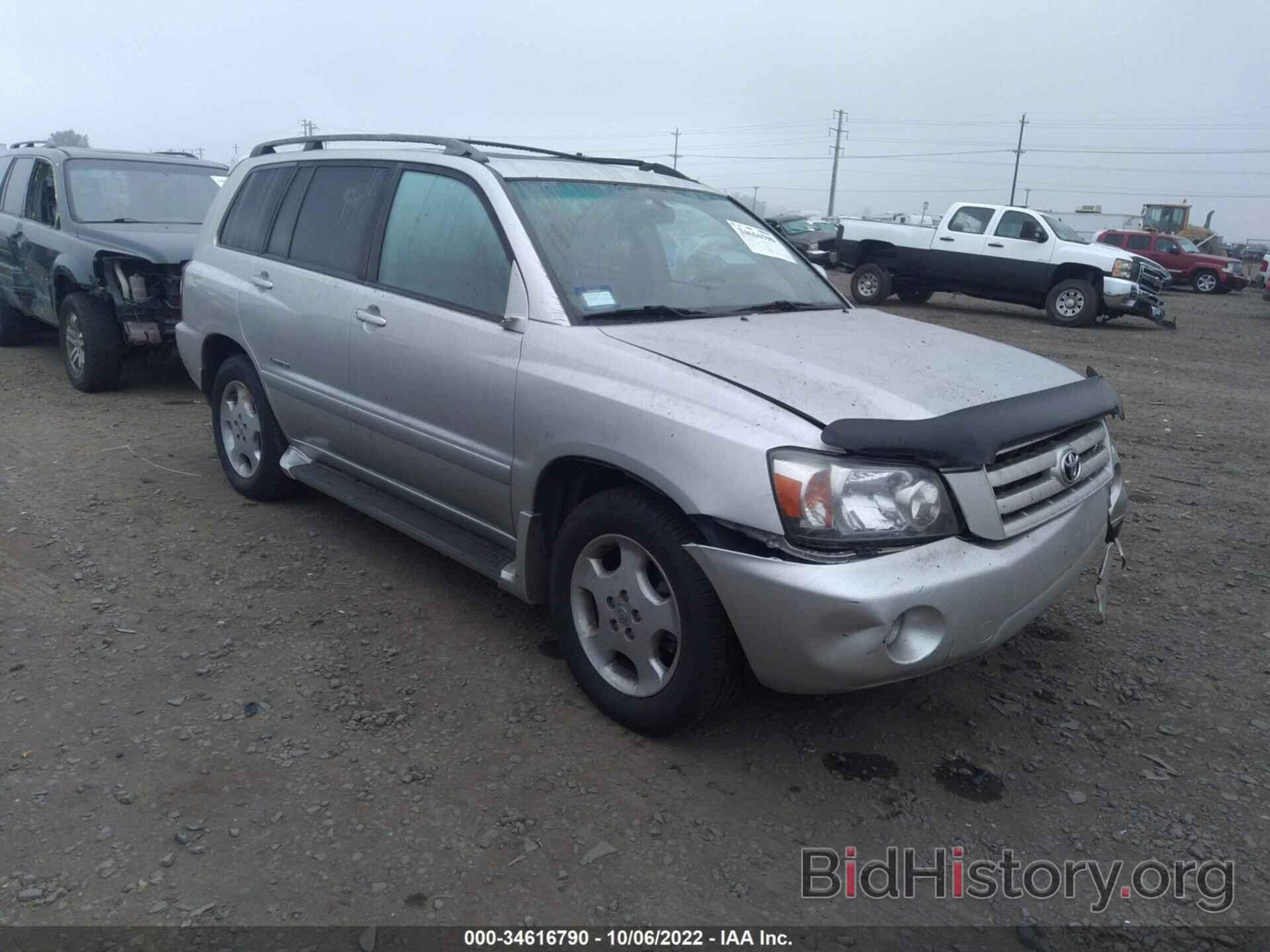 Photo JTEDP21A060116612 - TOYOTA HIGHLANDER 2006