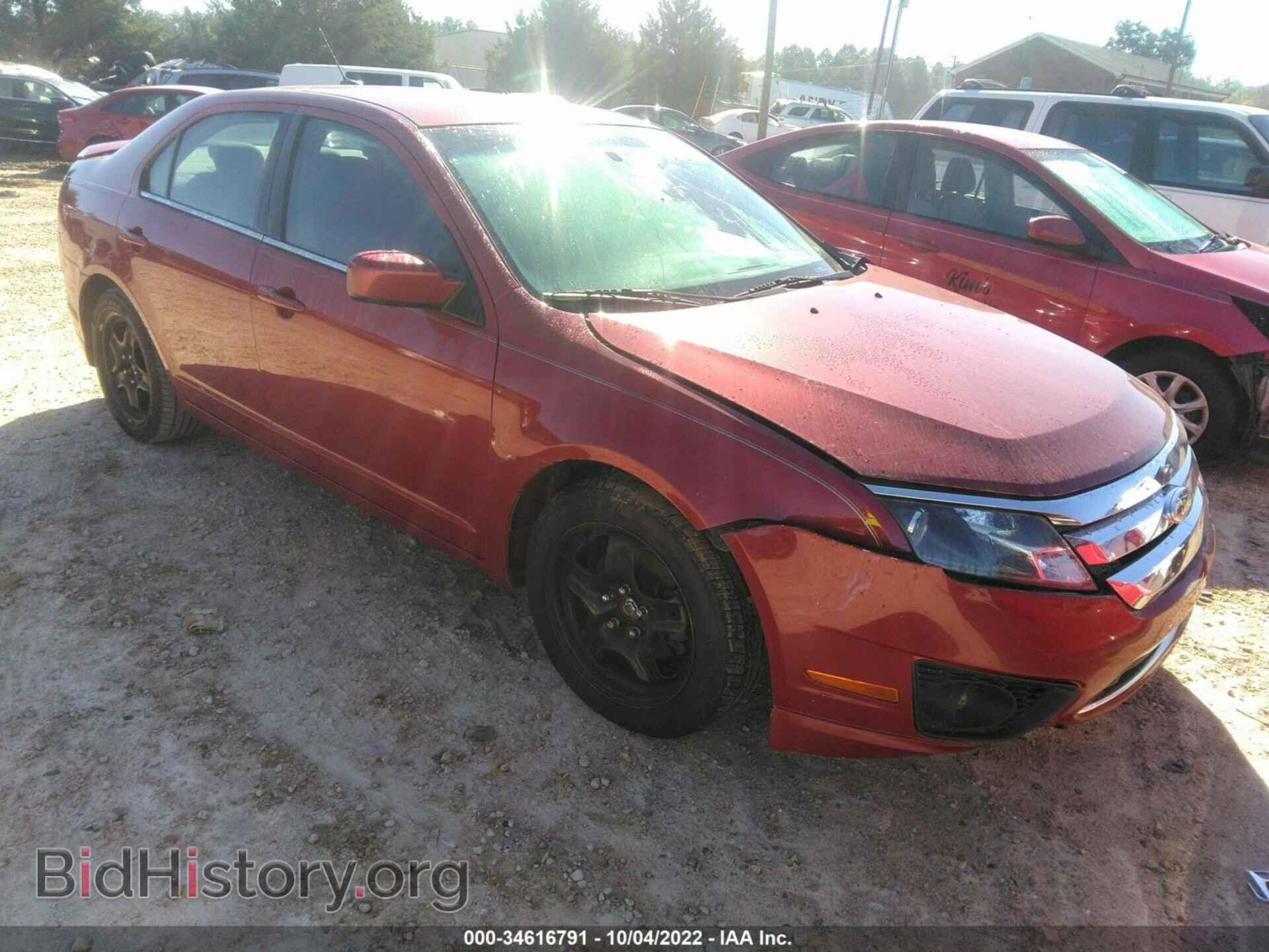 Photo 3FAHP0HA9AR187810 - FORD FUSION 2010