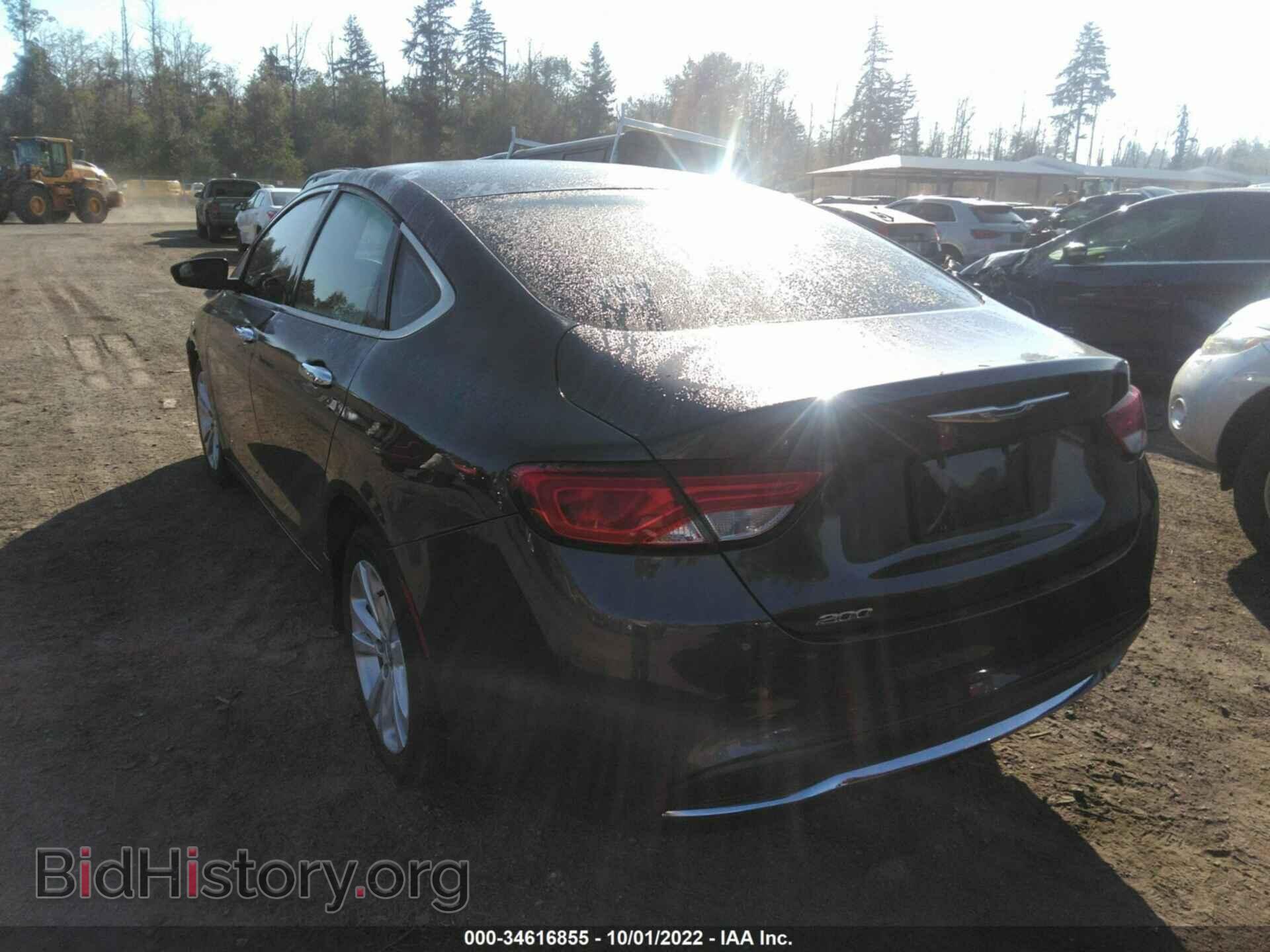 2015 CHRYSLER 200 - VIN: 1C3CCCAB8FN656145 - Фото 3