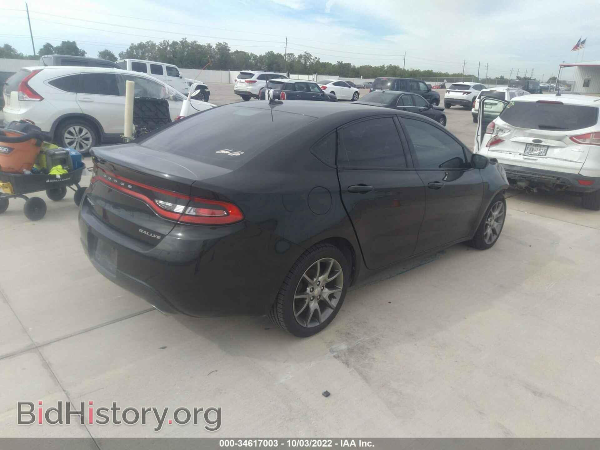 2015 DODGE DART - VIN: 1C3CDFBBXFD201333 - Фото 4