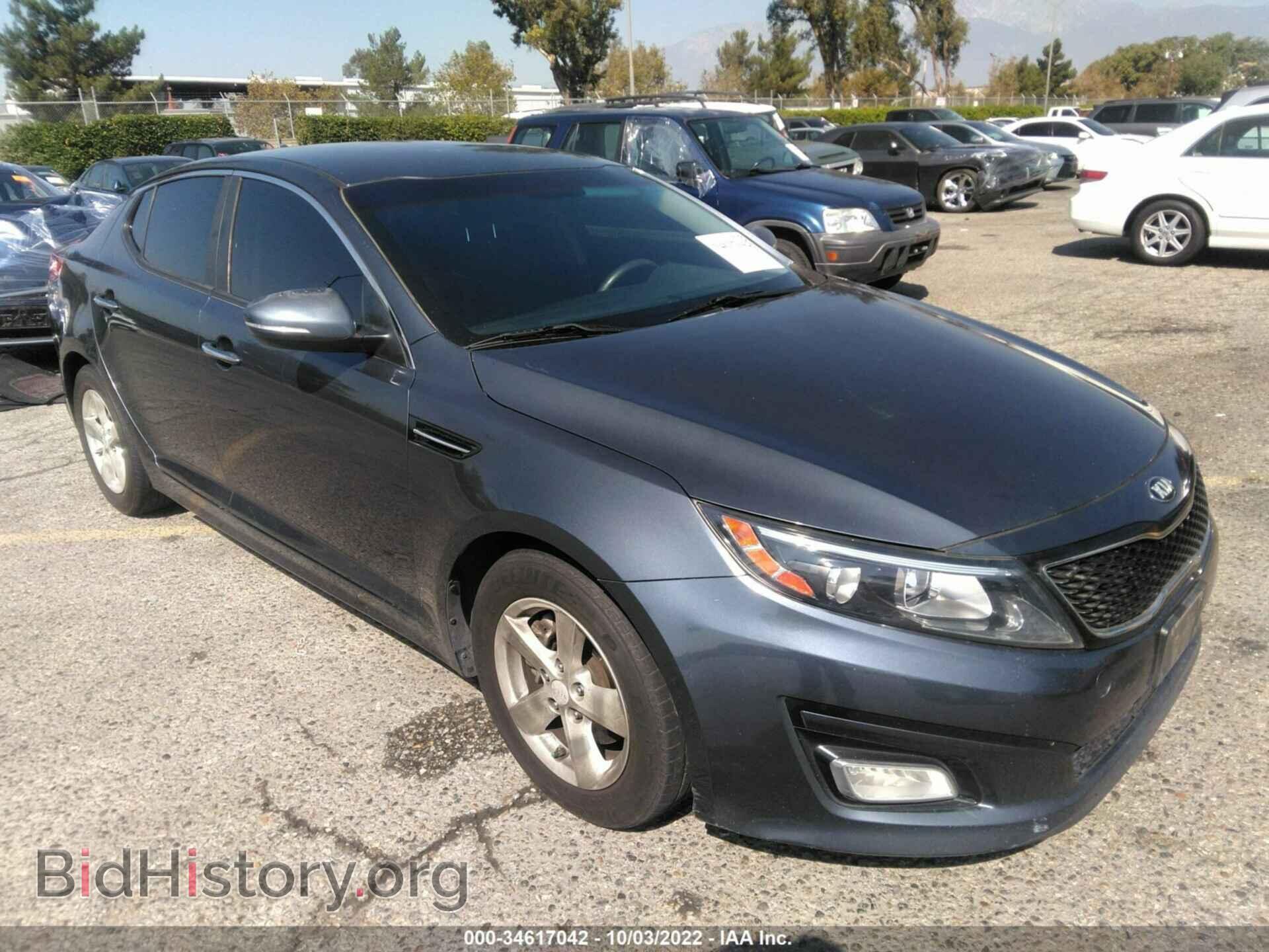 Фотография KNAGM4A77F5587747 - KIA OPTIMA 2015