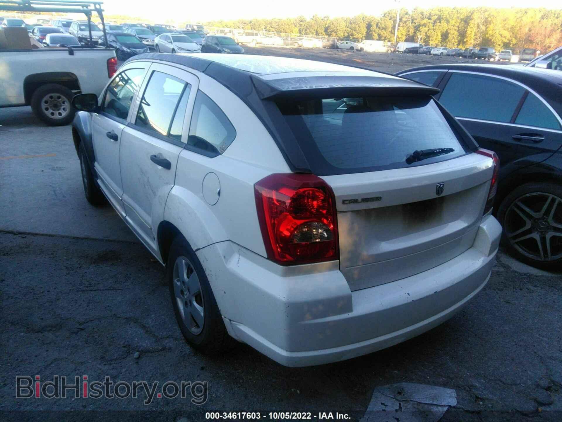 2007 DODGE CALIBER - VIN: 1B3HB28B57D240261 - Фото 3
