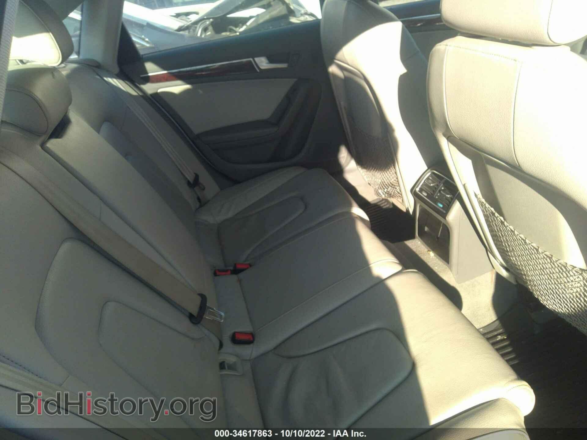 2012 AUDI A4 - VIN: WAUFFAFL9CA119712 - Фото 8