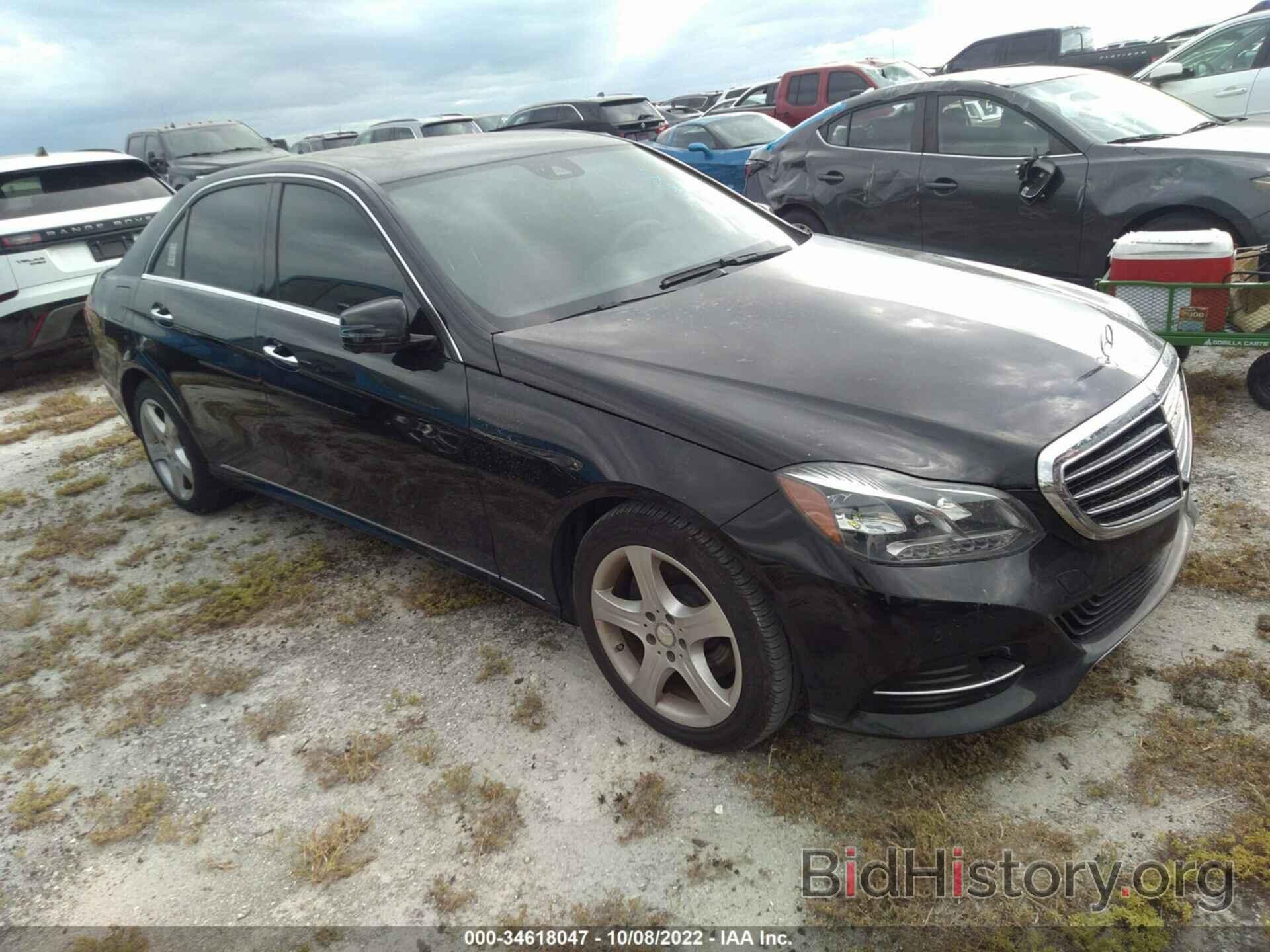 Photo WDDHF5KB1FB117957 - MERCEDES-BENZ E-CLASS 2015