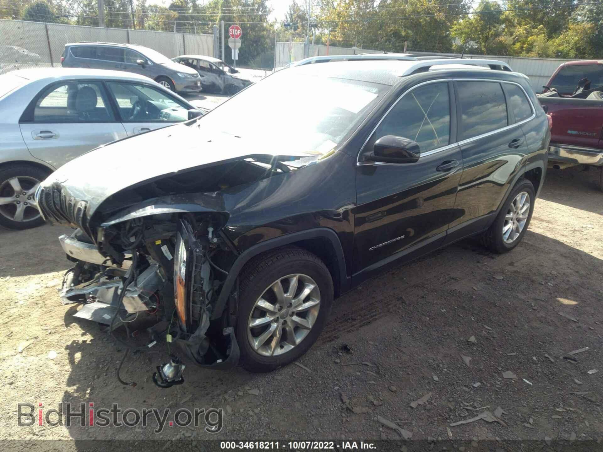 2016 JEEP CHEROKEE - VIN: 1C4PJMDB5GW218439 - Фото 2