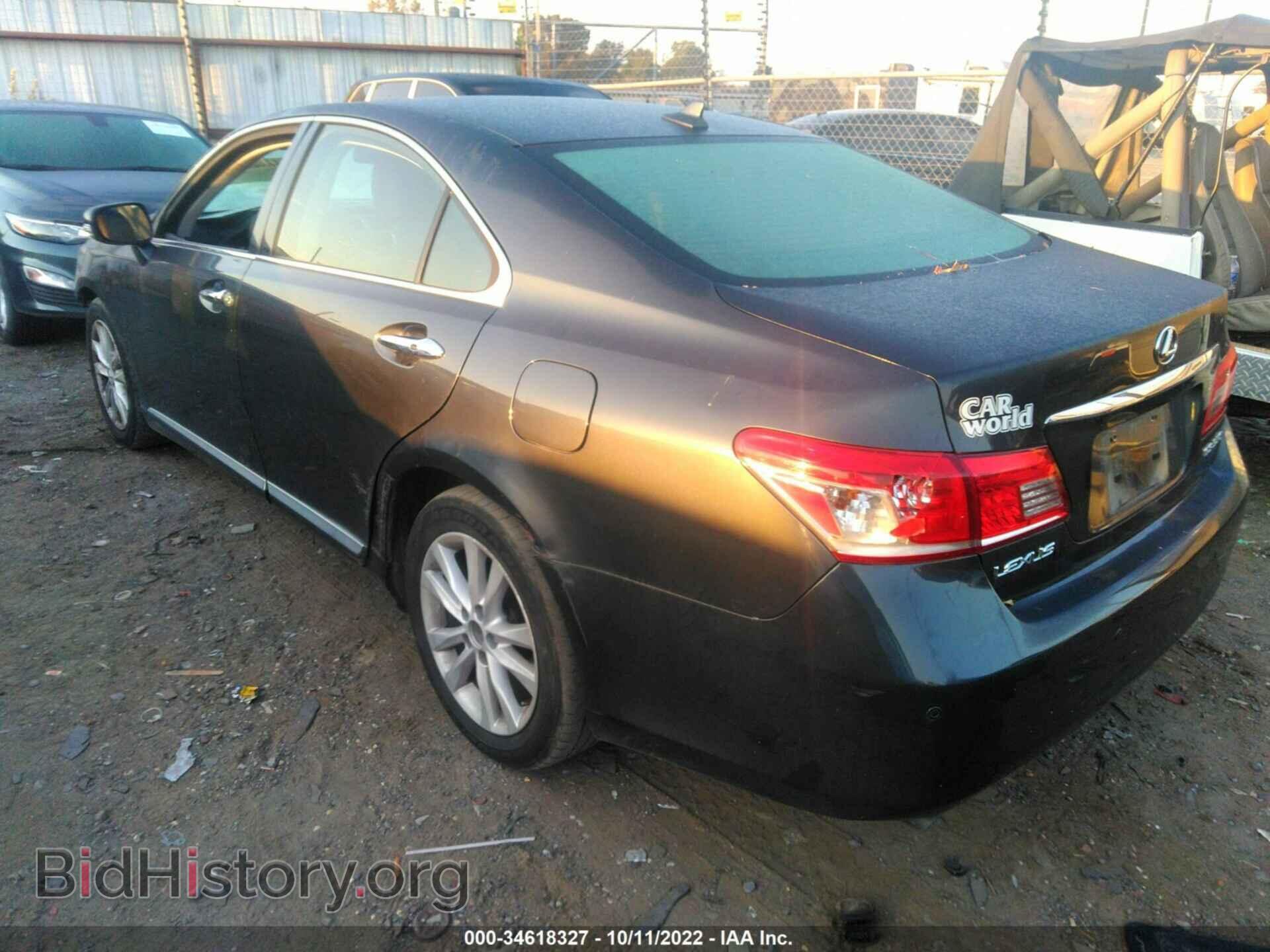 2010 LEXUS ES 350 - VIN: JTHBK1EG0A2353132 - Фото 3