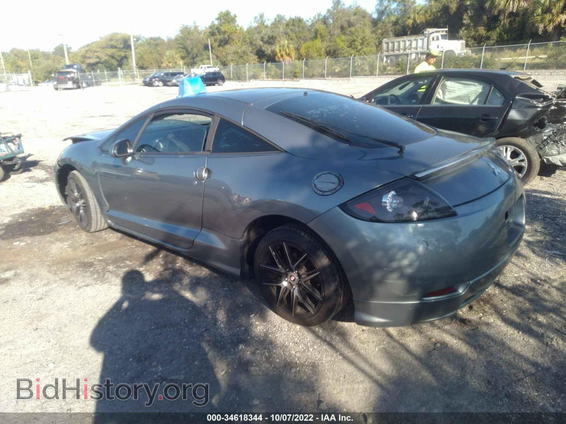 2007 MITSUBISHI ECLIPSE - VIN: 4A3AK24F07E028111 - Фото 3
