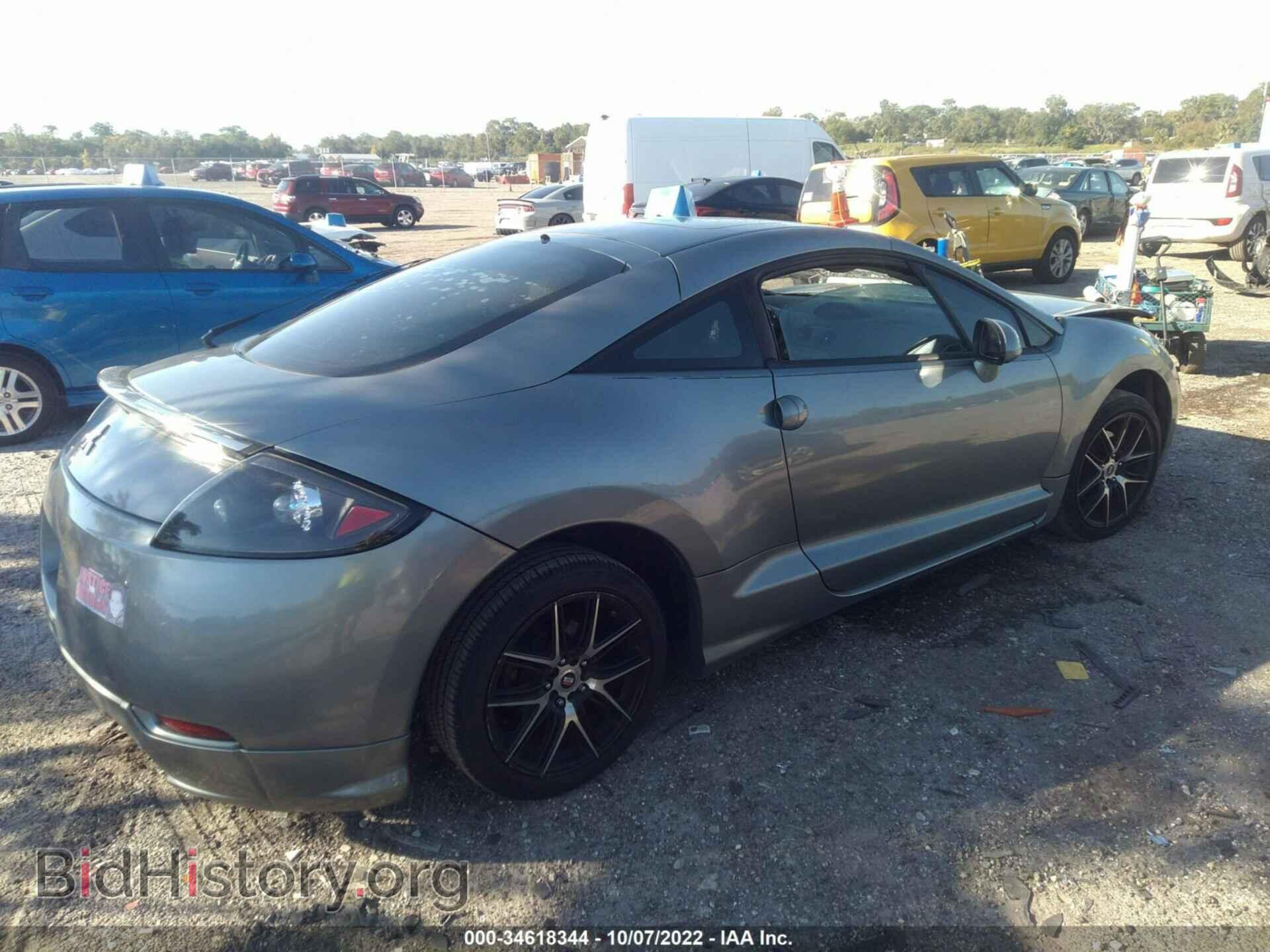 2007 MITSUBISHI ECLIPSE - VIN: 4A3AK24F07E028111 - Фото 4