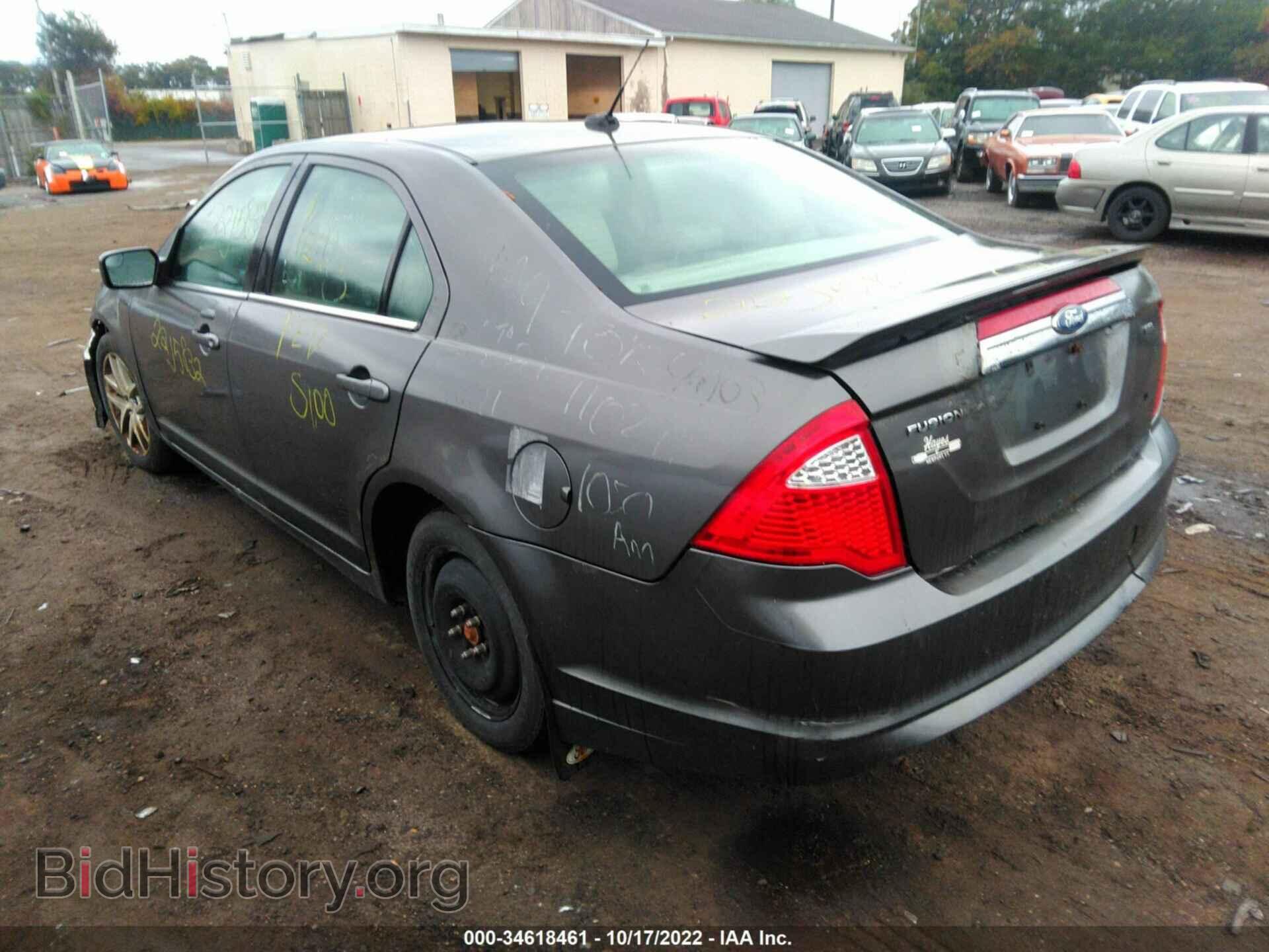 2011 FORD FUSION - VIN: 3FAHP0JA9BR142684 - Фото 3