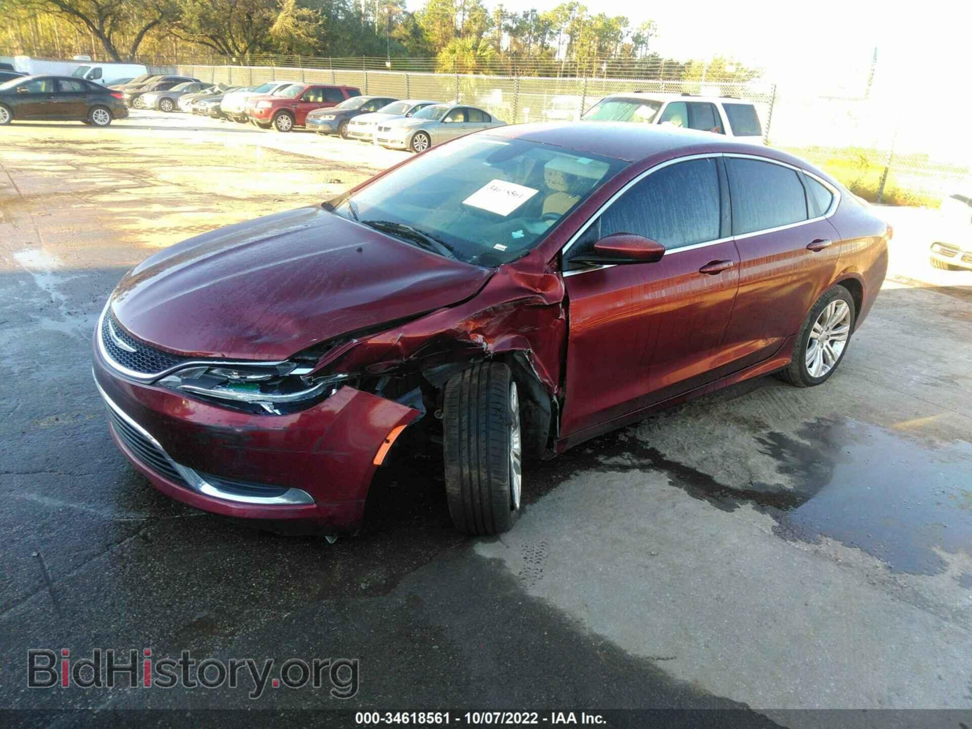 2015 CHRYSLER 200 - VIN: 1C3CCCAB3FN755228 - Фото 2