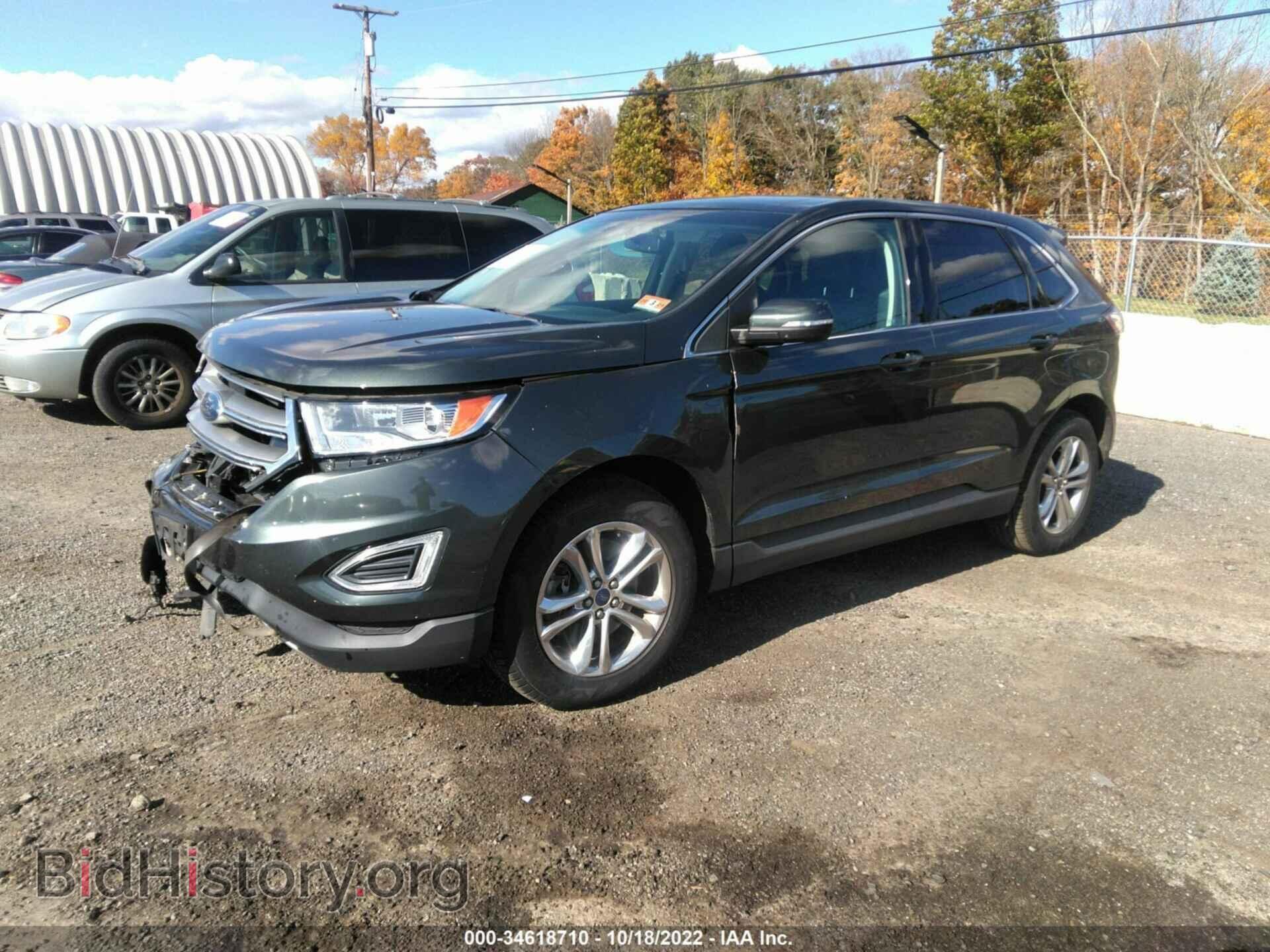 2015 FORD EDGE - VIN: 2FMTK4J88FBB01860 - Фото 2