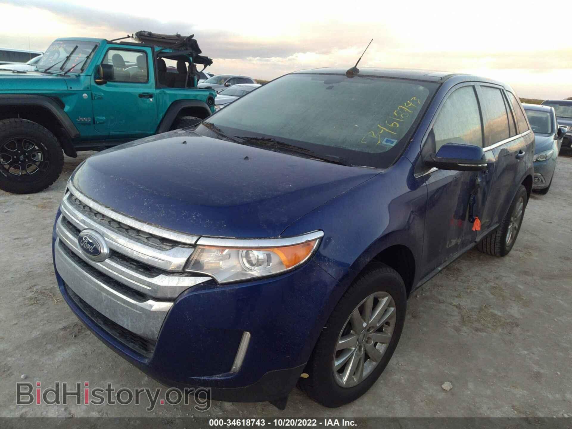 2014 FORD EDGE - VIN: 2FMDK3KC8EBB62884 - Photo 2