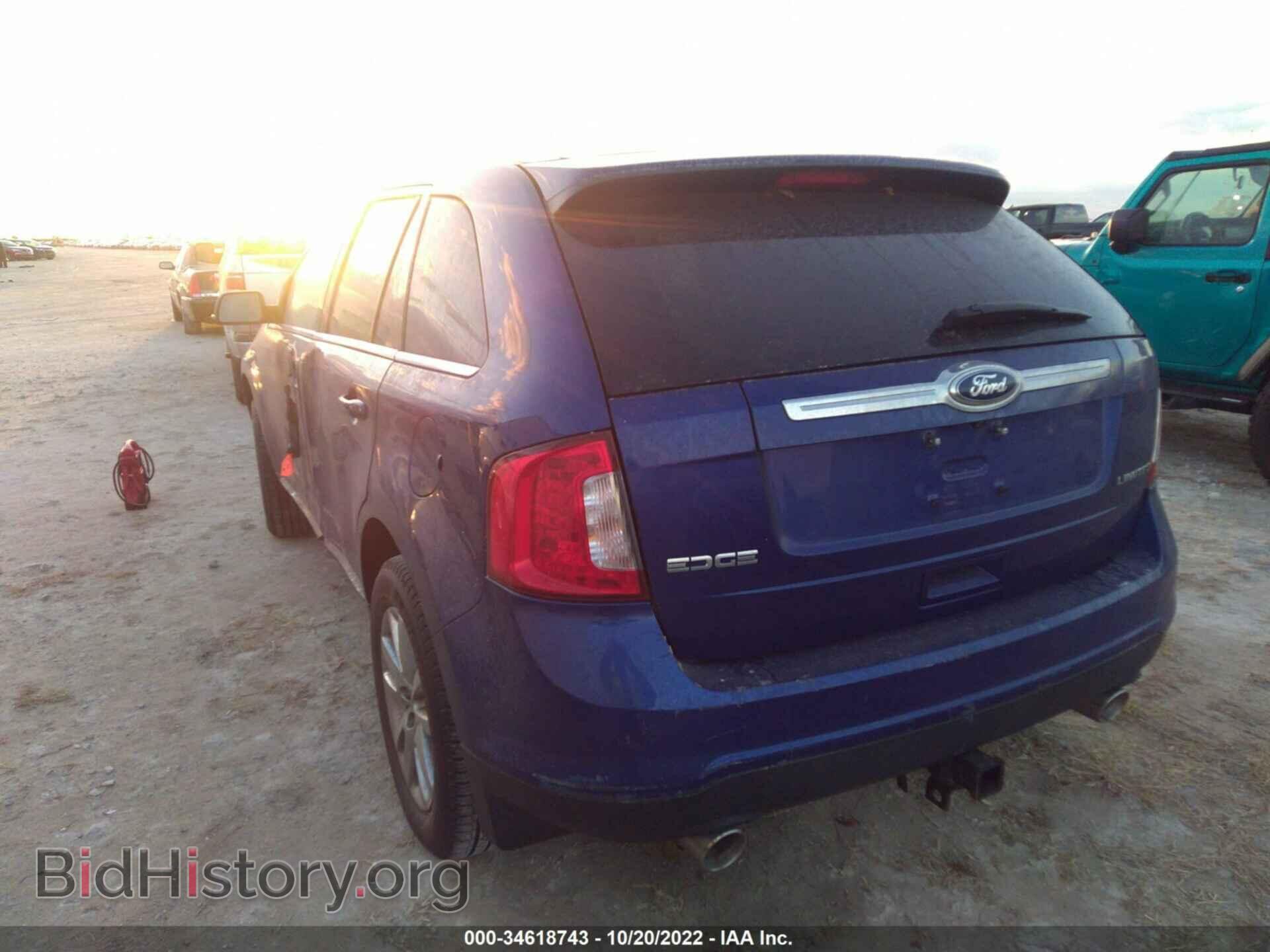 2014 FORD EDGE - VIN: 2FMDK3KC8EBB62884 - Photo 3