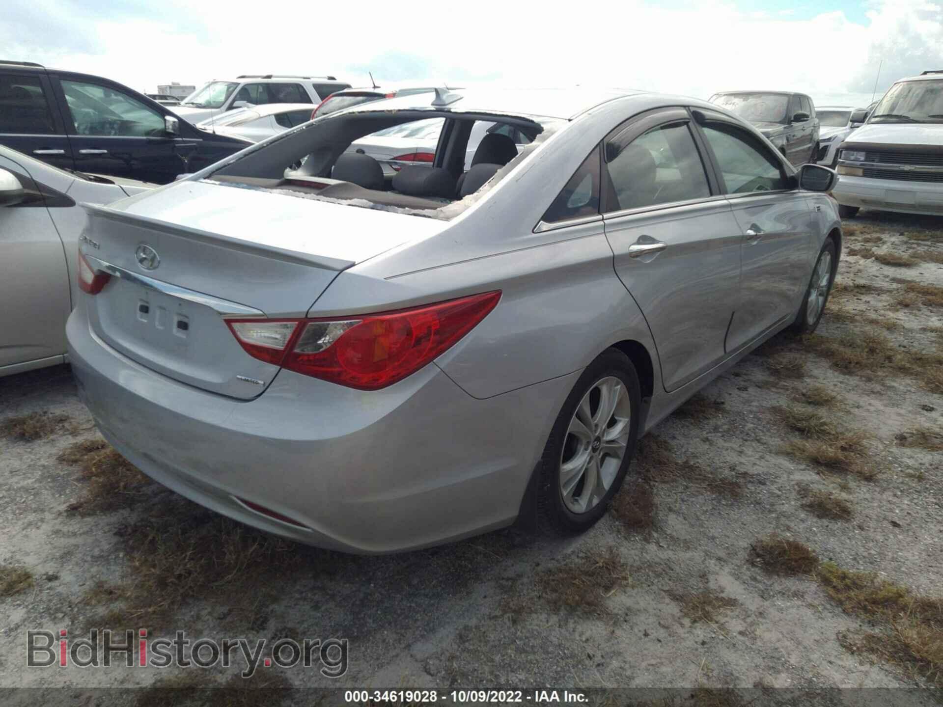2013 HYUNDAI SONATA - VIN: 5NPEC4ACXDH614642 - Фото 4