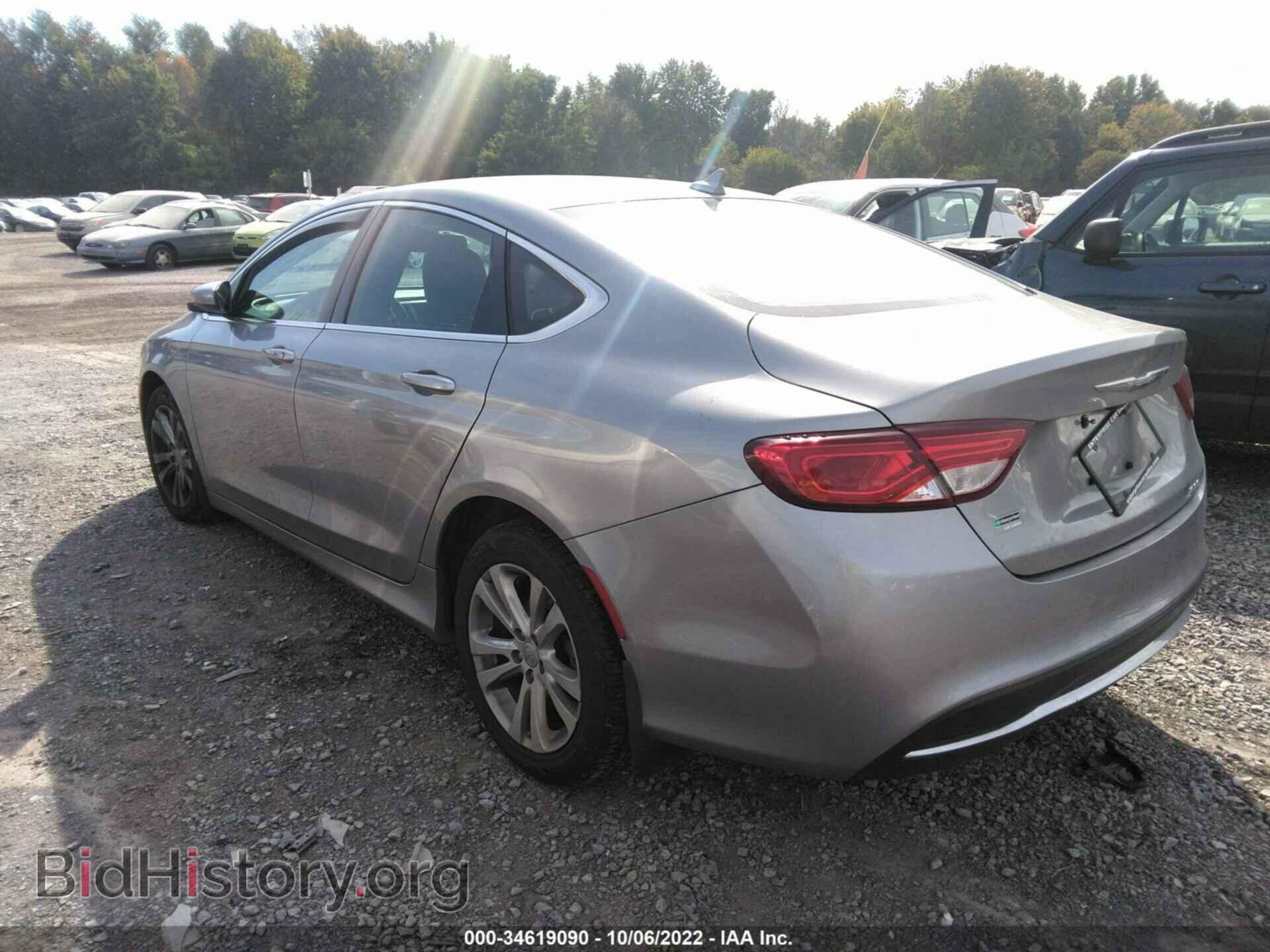 2016 CHRYSLER 200 - VIN: 1C3CCCAB2GN101564 - Фото 3