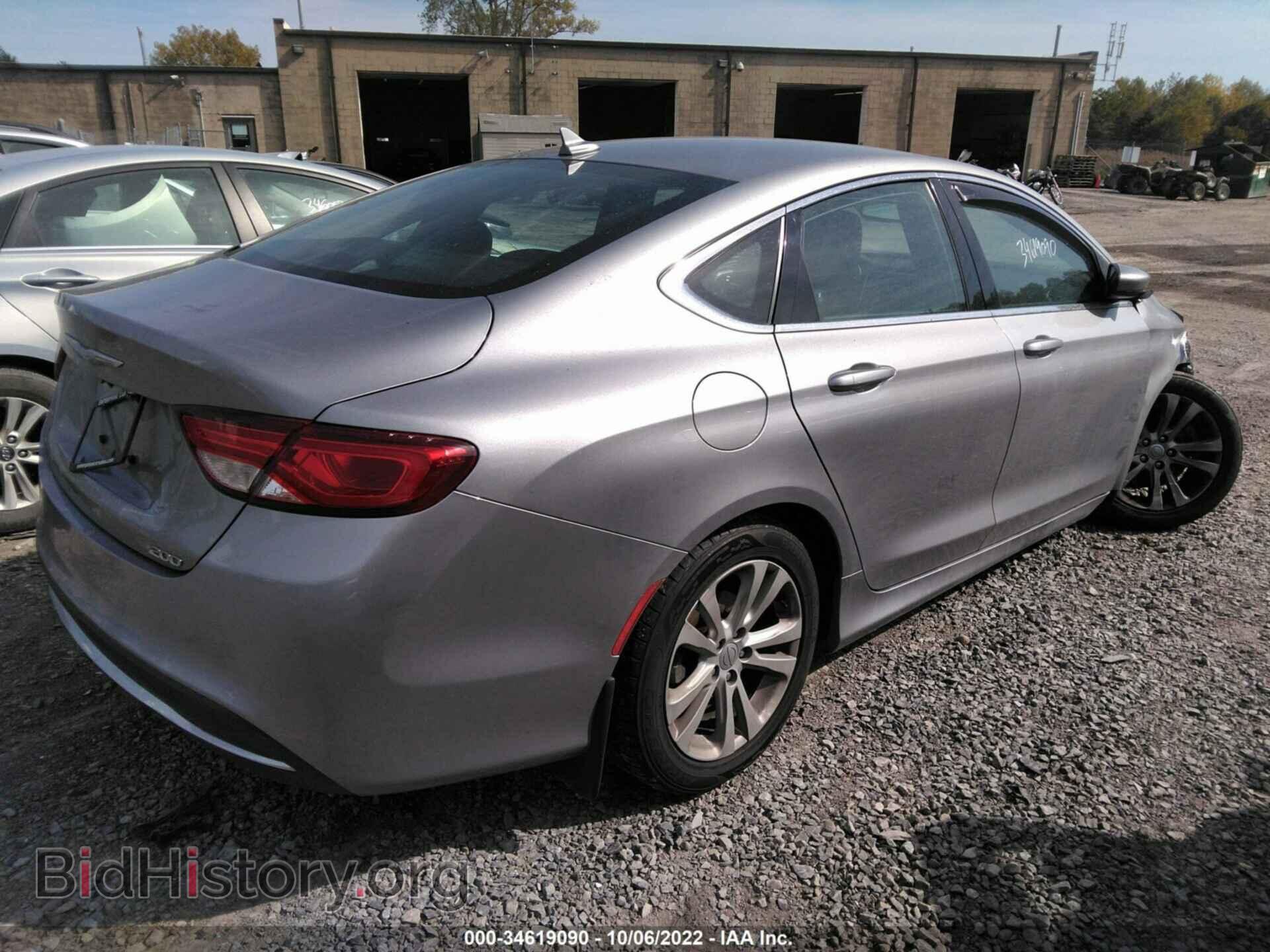 2016 CHRYSLER 200 - VIN: 1C3CCCAB2GN101564 - Фото 4
