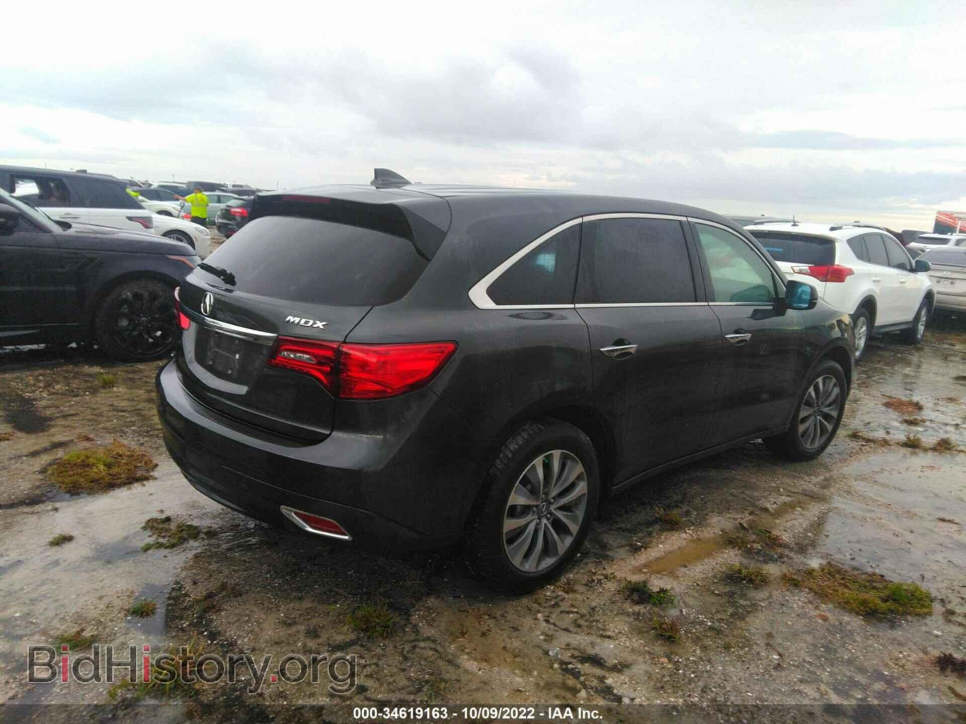 2016 ACURA MDX - VIN: 5FRYD3H43GB013190 - Фото 4