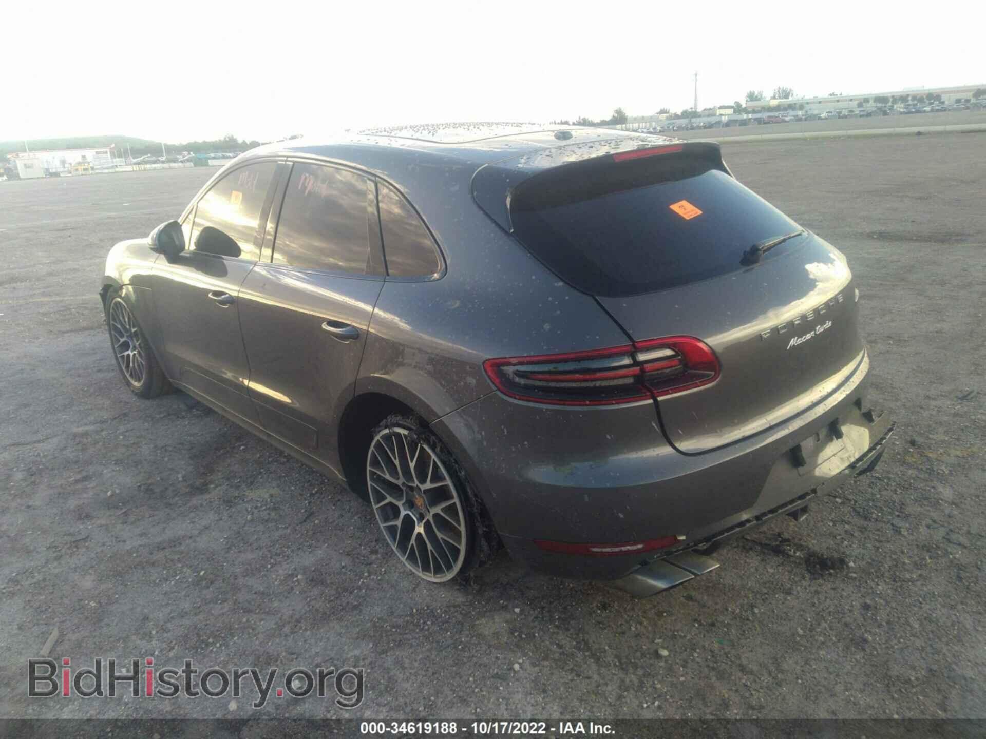 2016 PORSCHE MACAN - VIN: WP1AF2A52GLB92960 - Фото 3
