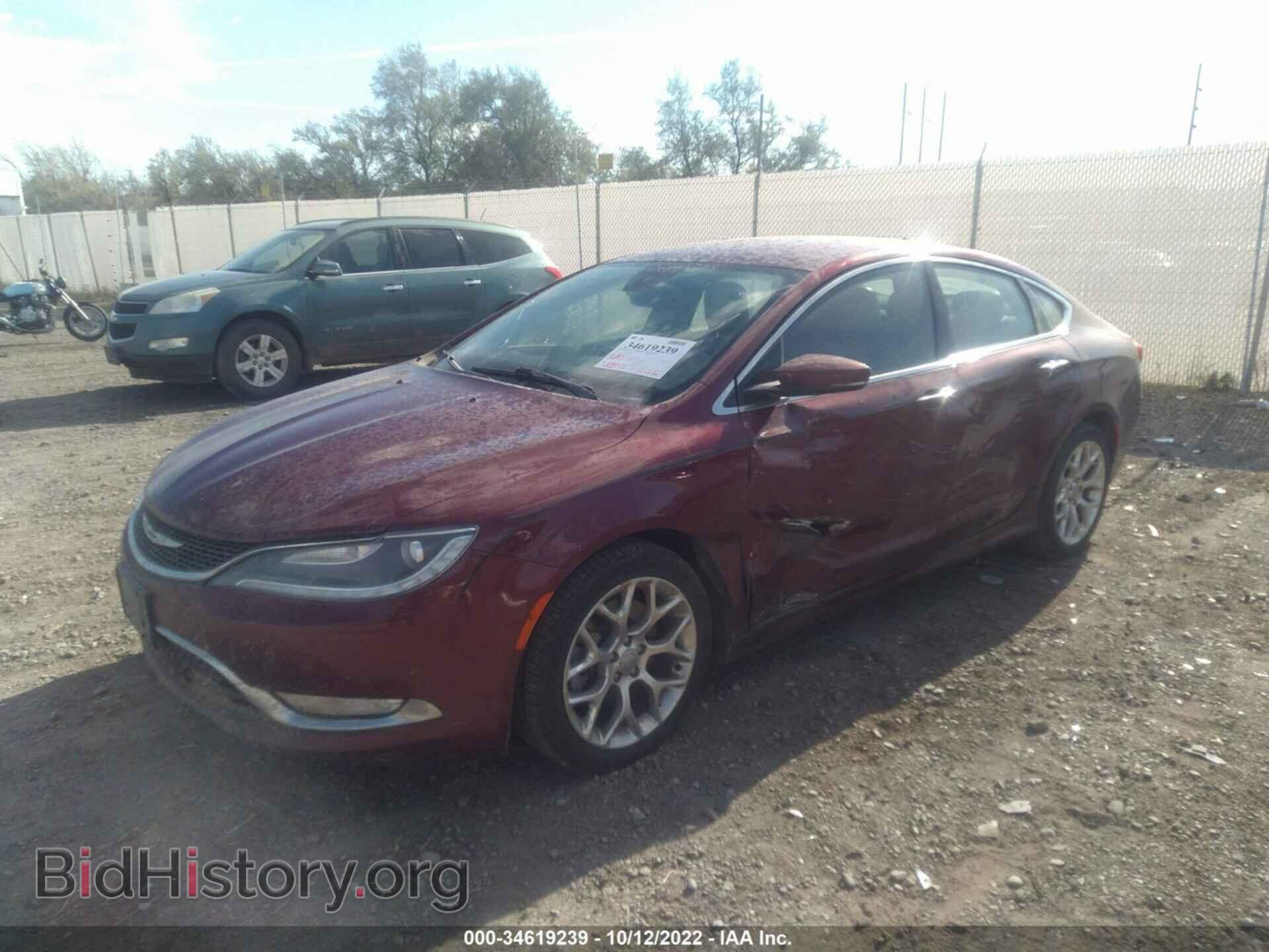 2015 CHRYSLER 200 - VIN: 1C3CCCEG0FN585707 - Фото 2