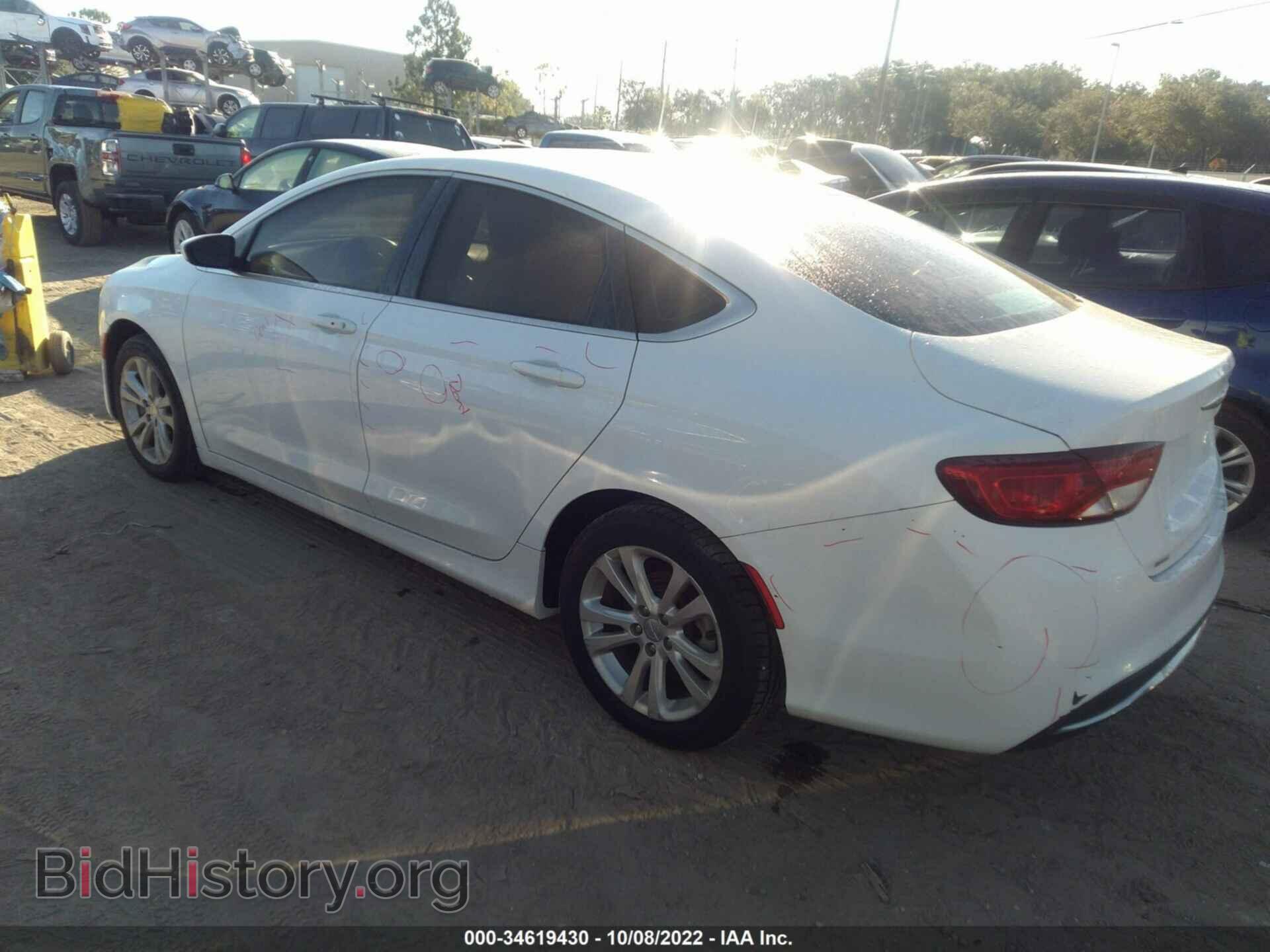 2016 CHRYSLER 200 - VIN: 1C3CCCAB8GN140904 - Фото 3