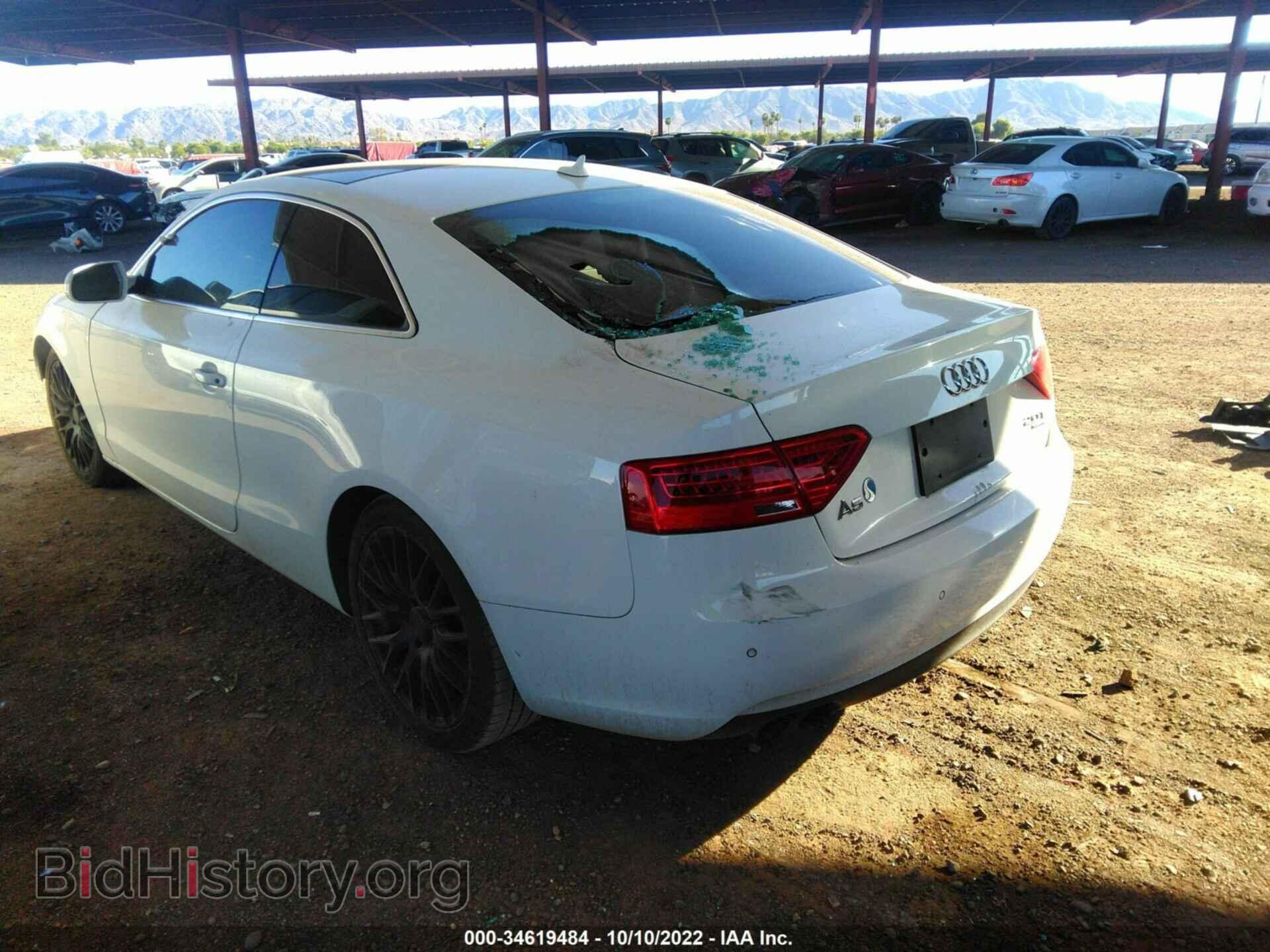 2013 AUDI A5 - VIN: WAU3FAFR5DA002752 - Фото 3