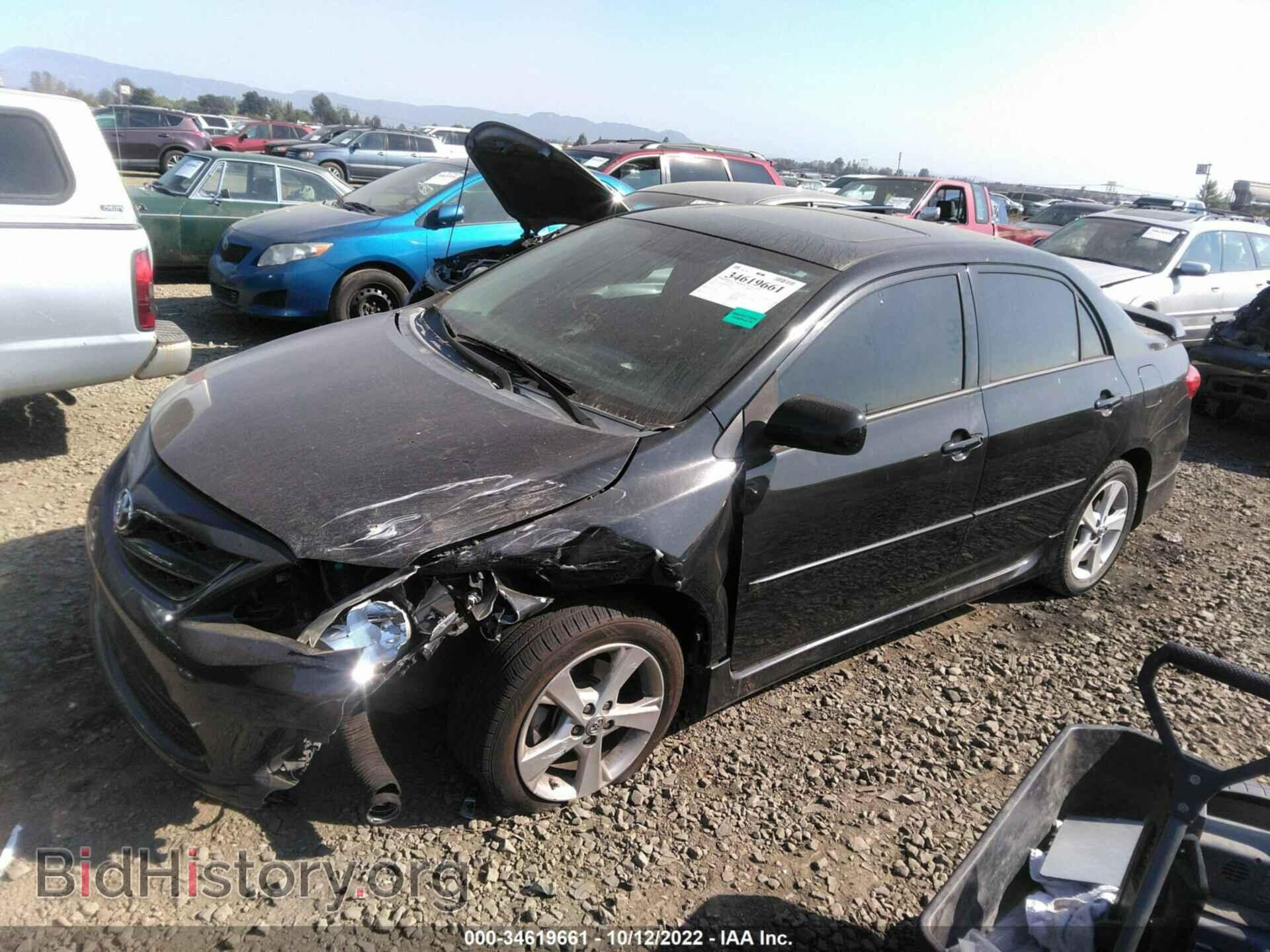 2011 TOYOTA COROLLA - VIN: 2T1BU4EE9BC687349 - Фото 2