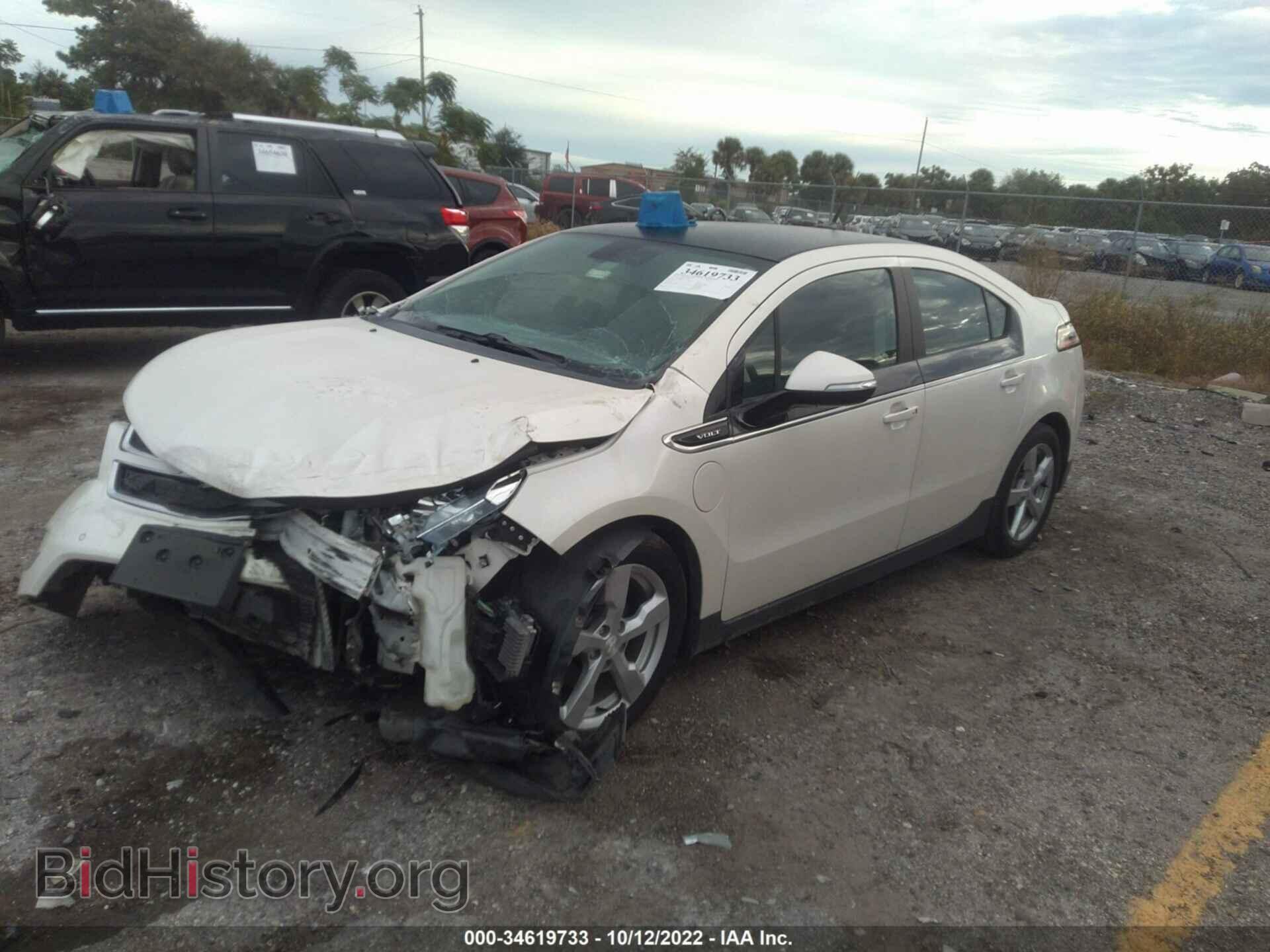 2012 CHEVROLET VOLT - VIN: 1G1RD6E45CU113765 - Фото 2