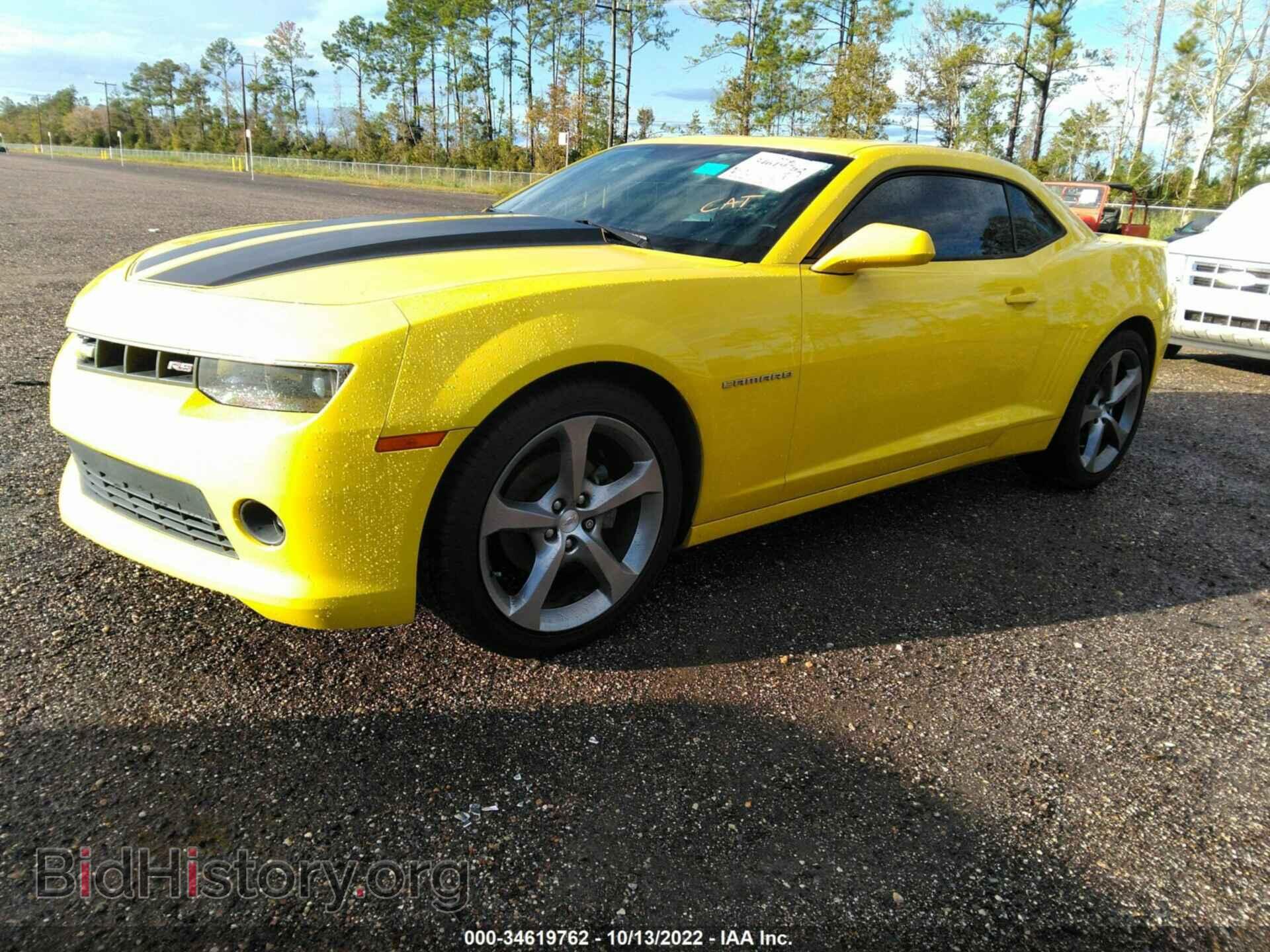 2014 CHEVROLET CAMARO - VIN: 2G1FB1E3XE9218062 - Фото 2