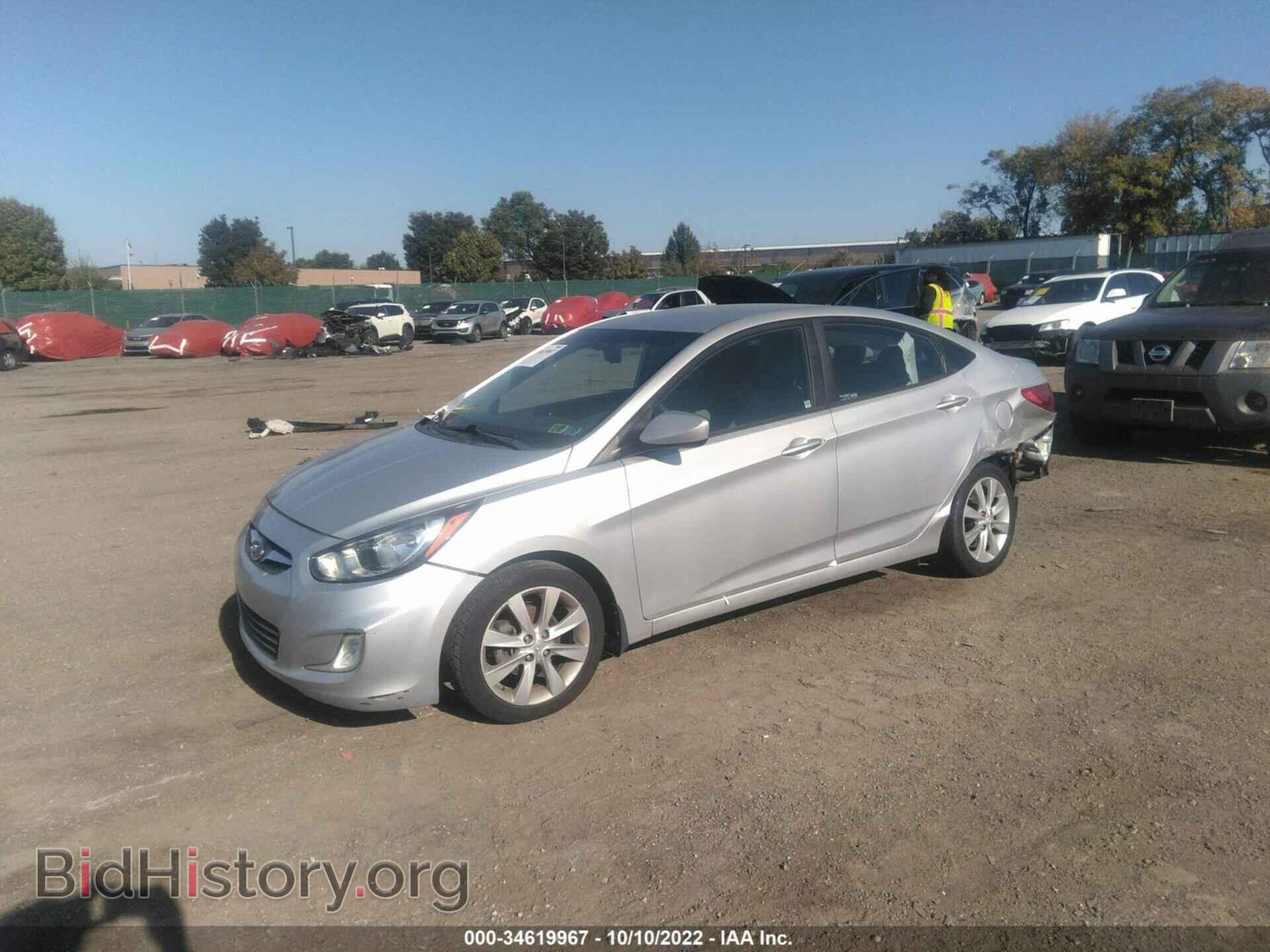 2013 HYUNDAI ACCENT - VIN: KMHCU4AE8DU277864 - Фото 2