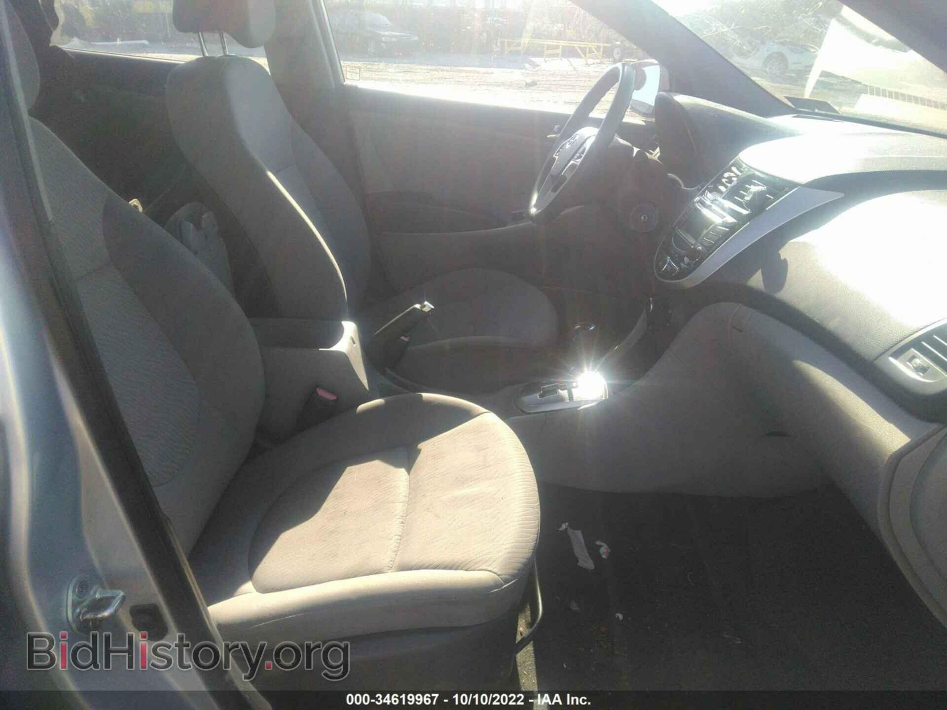 2013 HYUNDAI ACCENT - VIN: KMHCU4AE8DU277864 - Фото 5