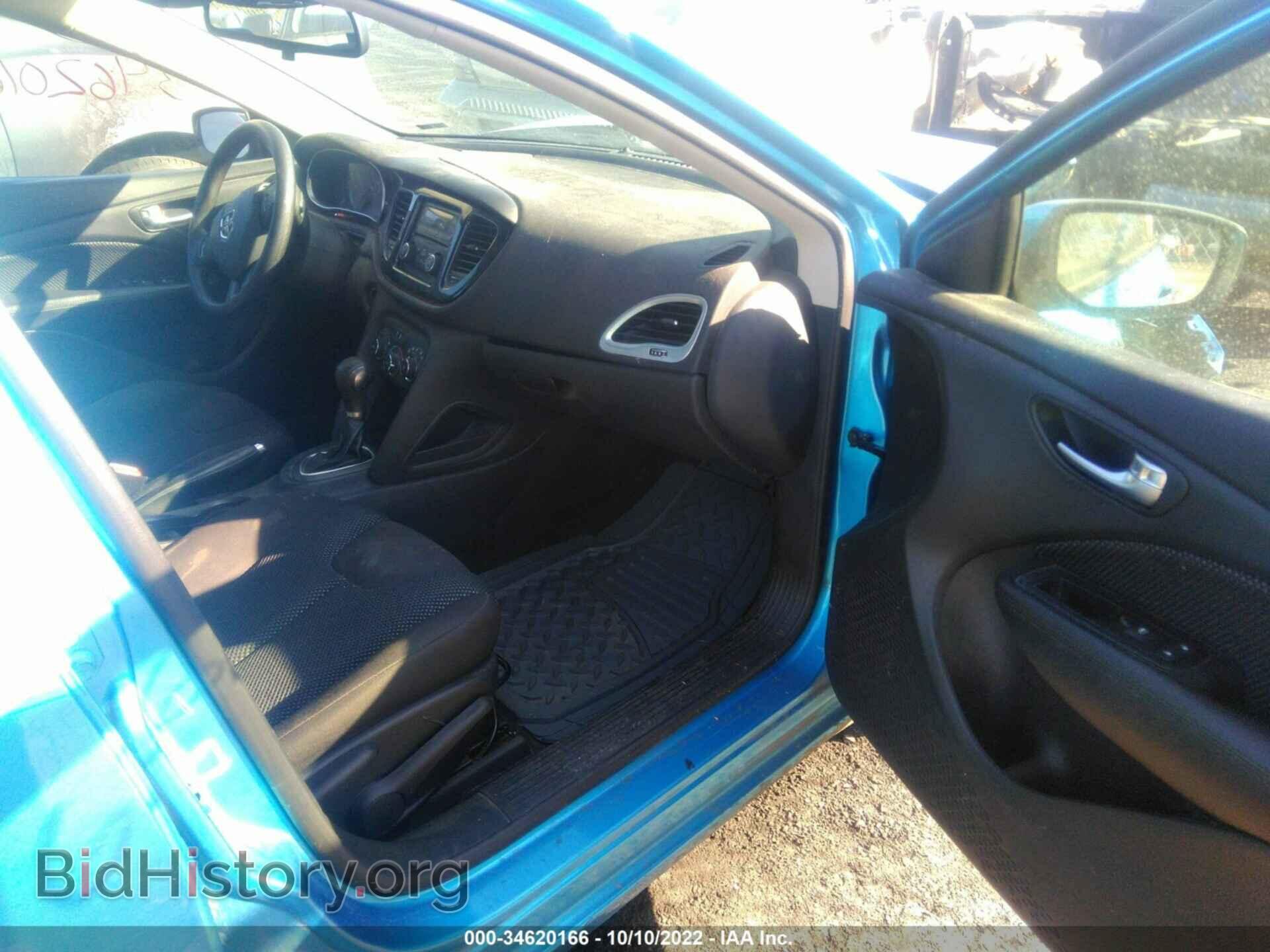 2016 DODGE DART - VIN: 1C3CDFFA8GD820368 - Фото 5
