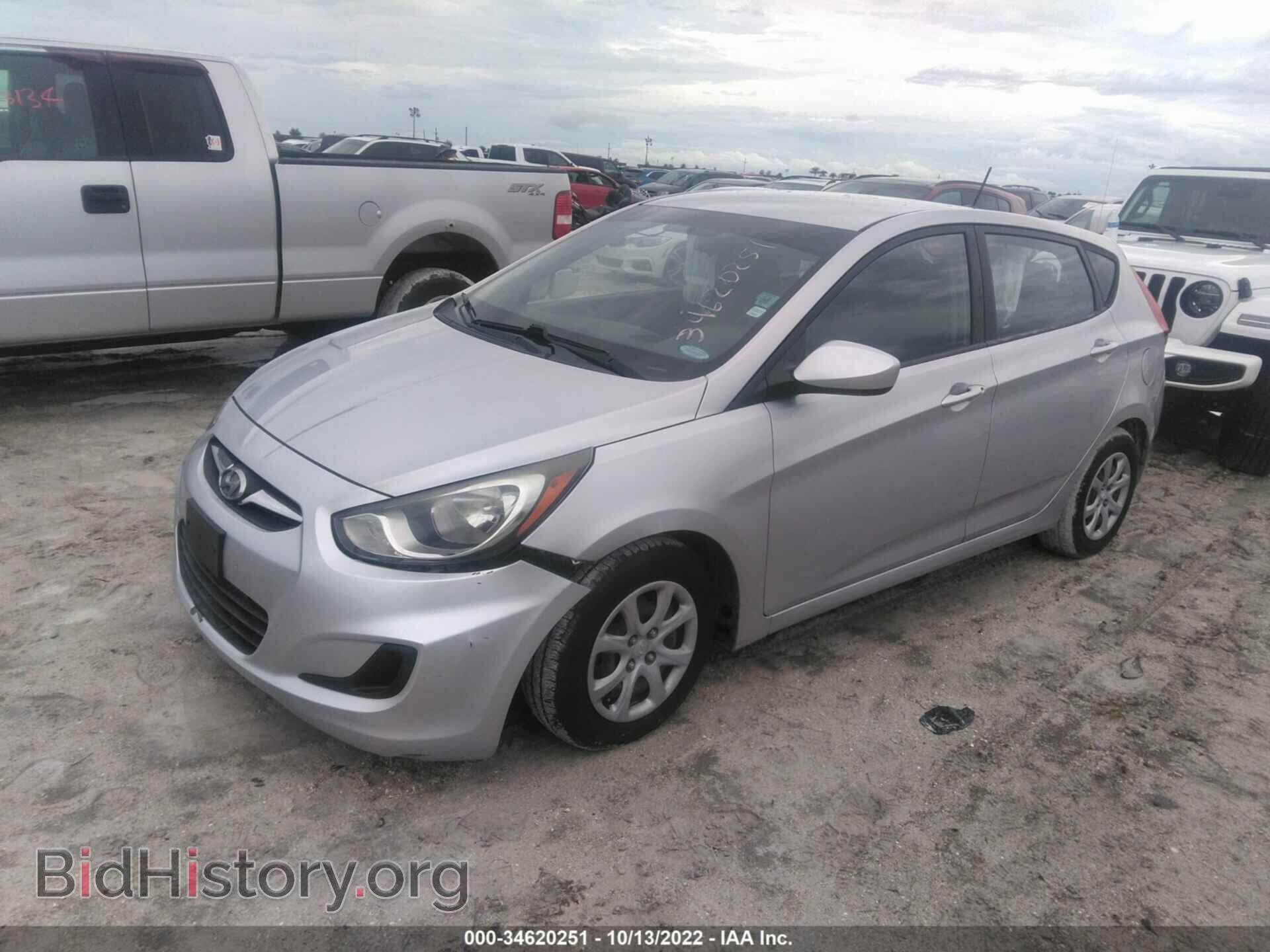 2012 HYUNDAI ACCENT - VIN: KMHCT5AE2CU006015 - Фото 2