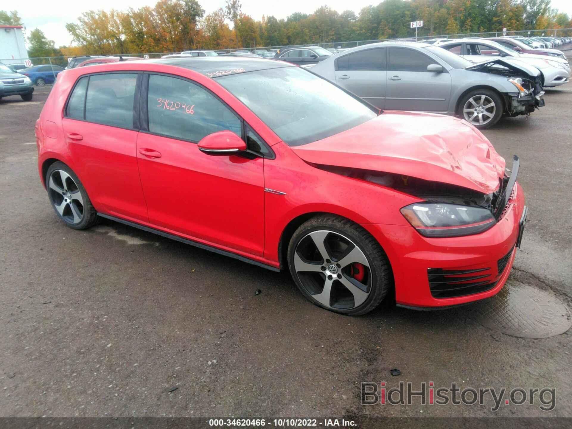 Photo 3VW5T7AU7FM005206 - VOLKSWAGEN GOLF GTI 2015