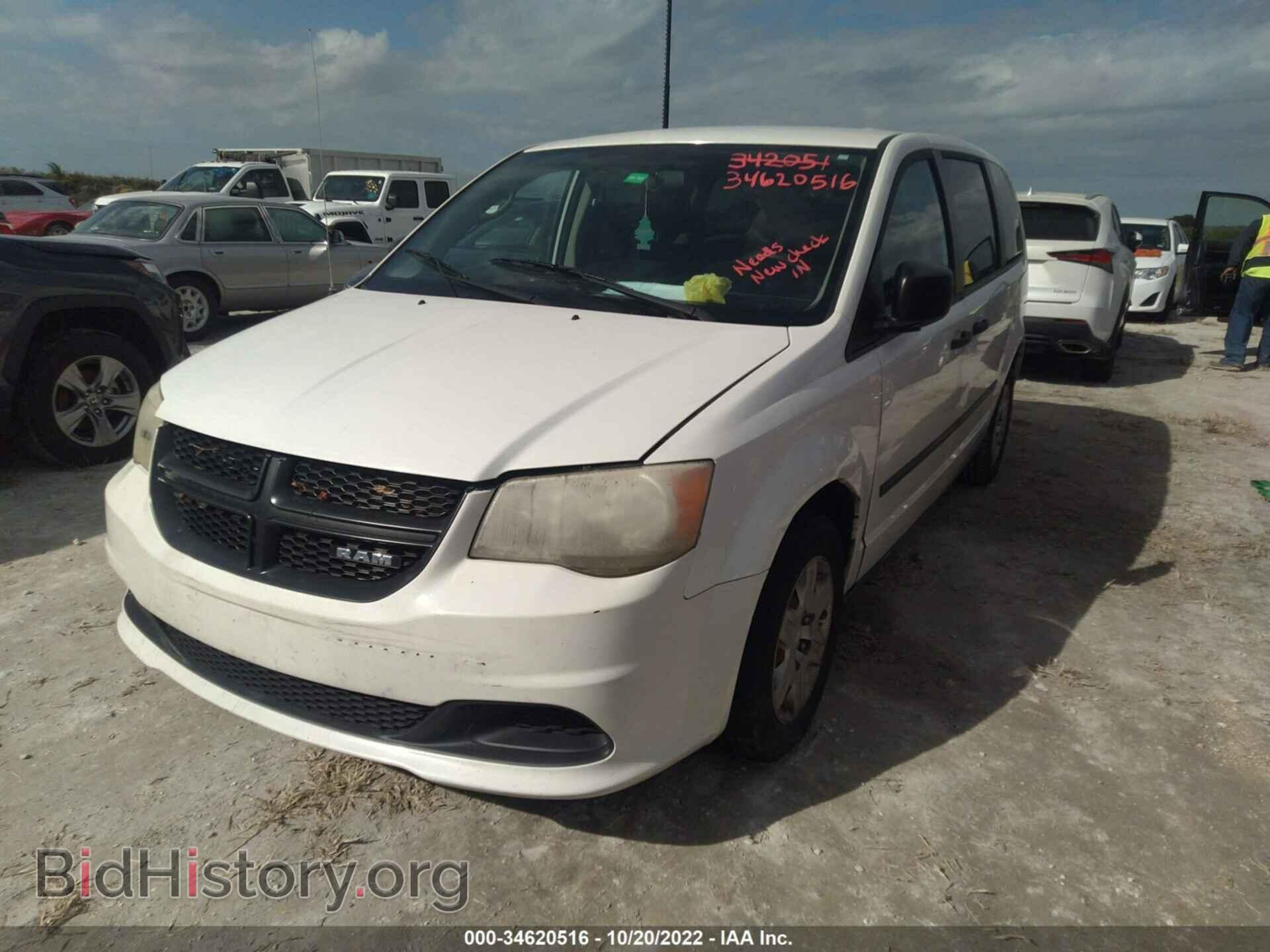 2012 RAM CARGO VAN - VIN: 2C4RDGAG9CR378165 - Фото 2