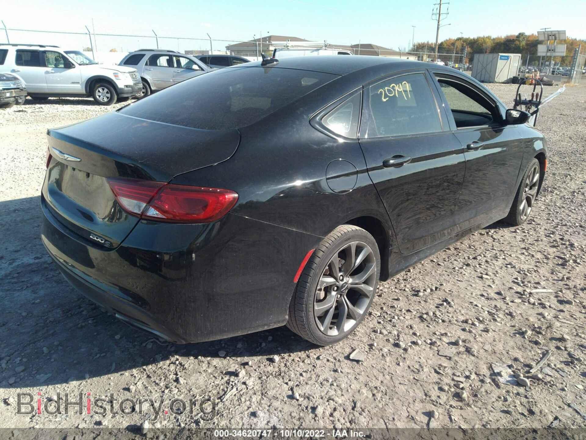 2015 CHRYSLER 200 - VIN: 1C3CCCBB7FN628125 - Фото 4