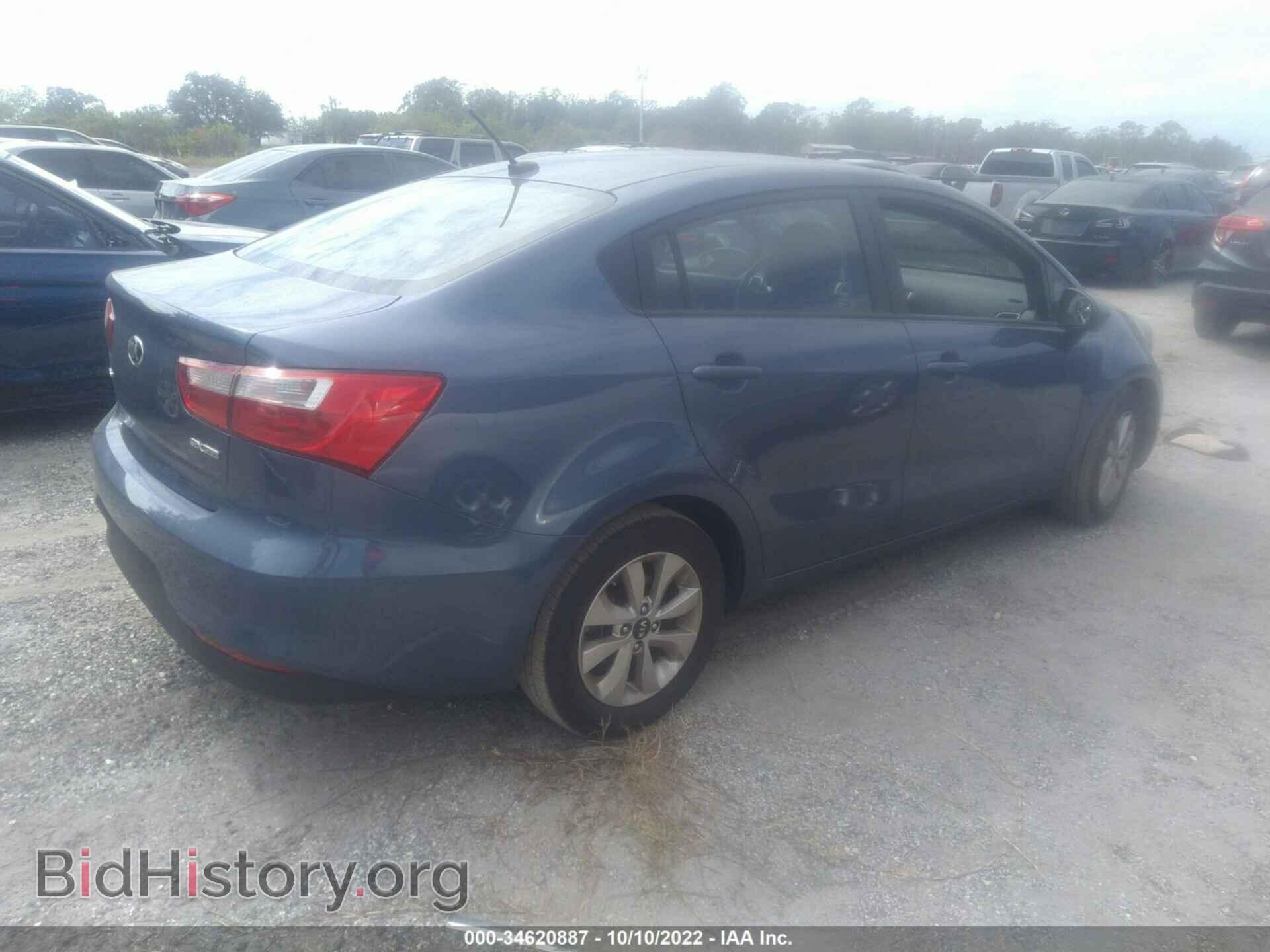 2016 KIA RIO - VIN: KNADN4A36G6630497 - Фото 4