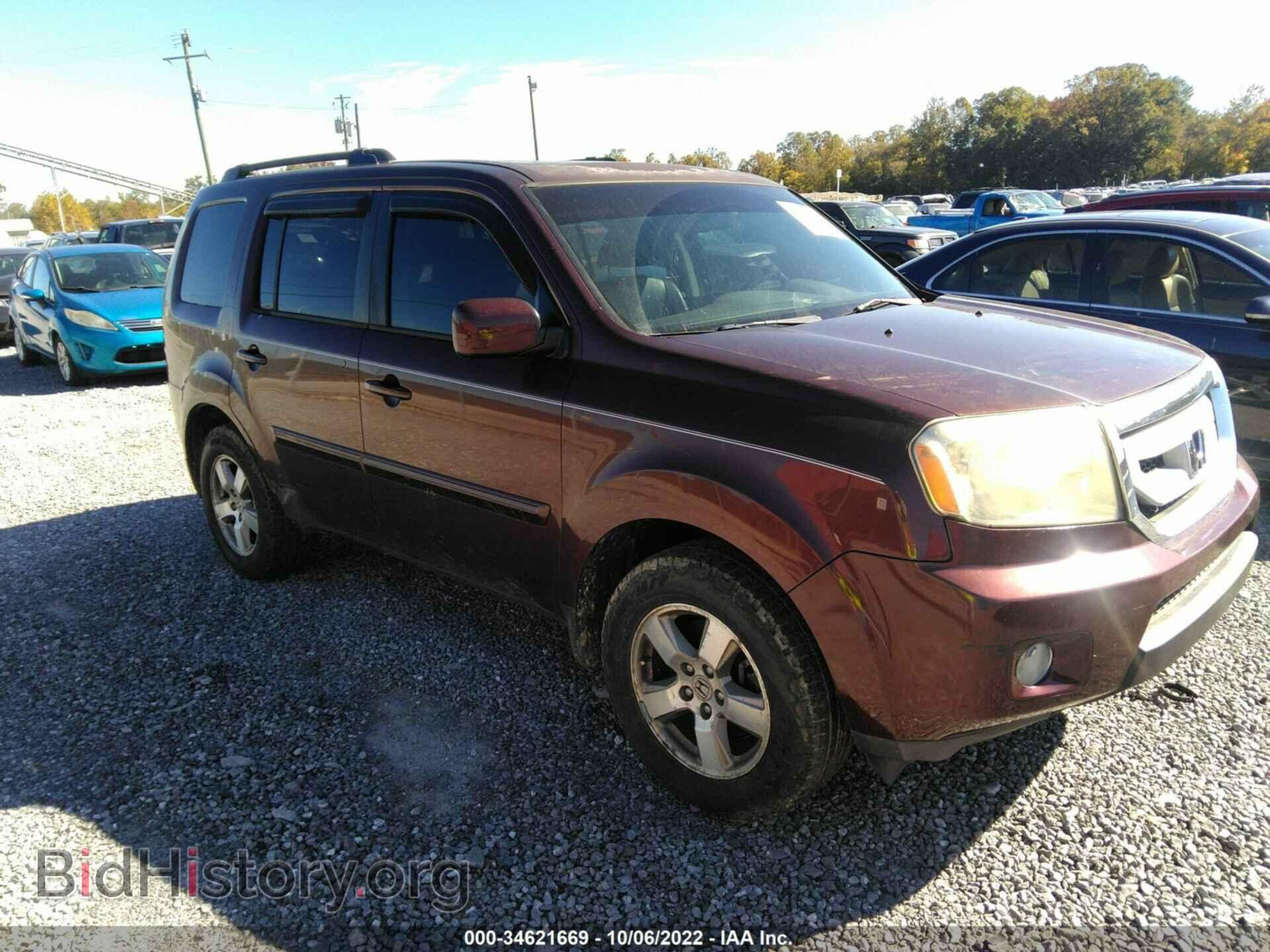 Photo 5FNYF4H56AB033838 - HONDA PILOT 2010