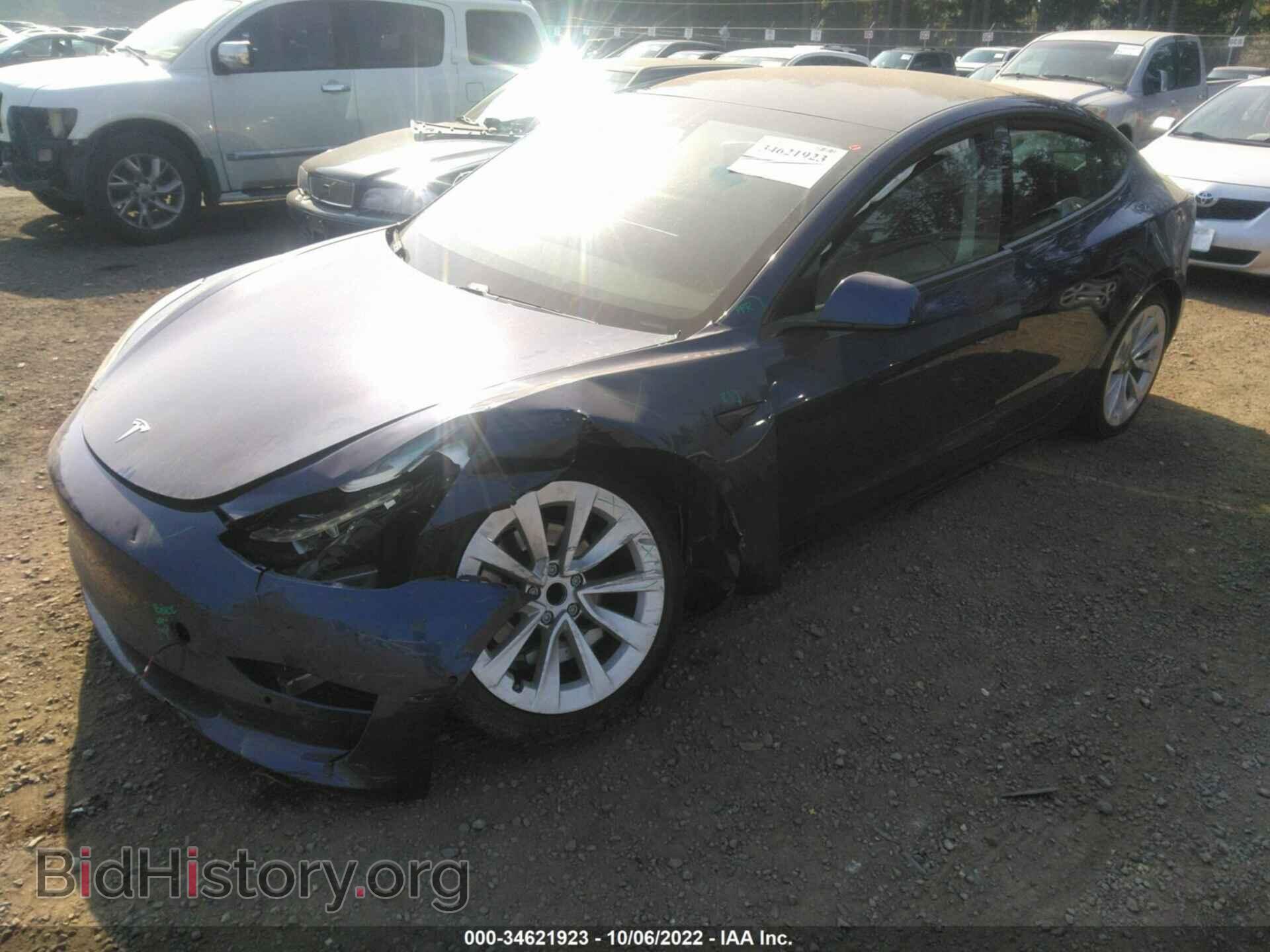 2021 TESLA MODEL 3 - VIN: 5YJ3E1EA5MF961691 - Photo 2