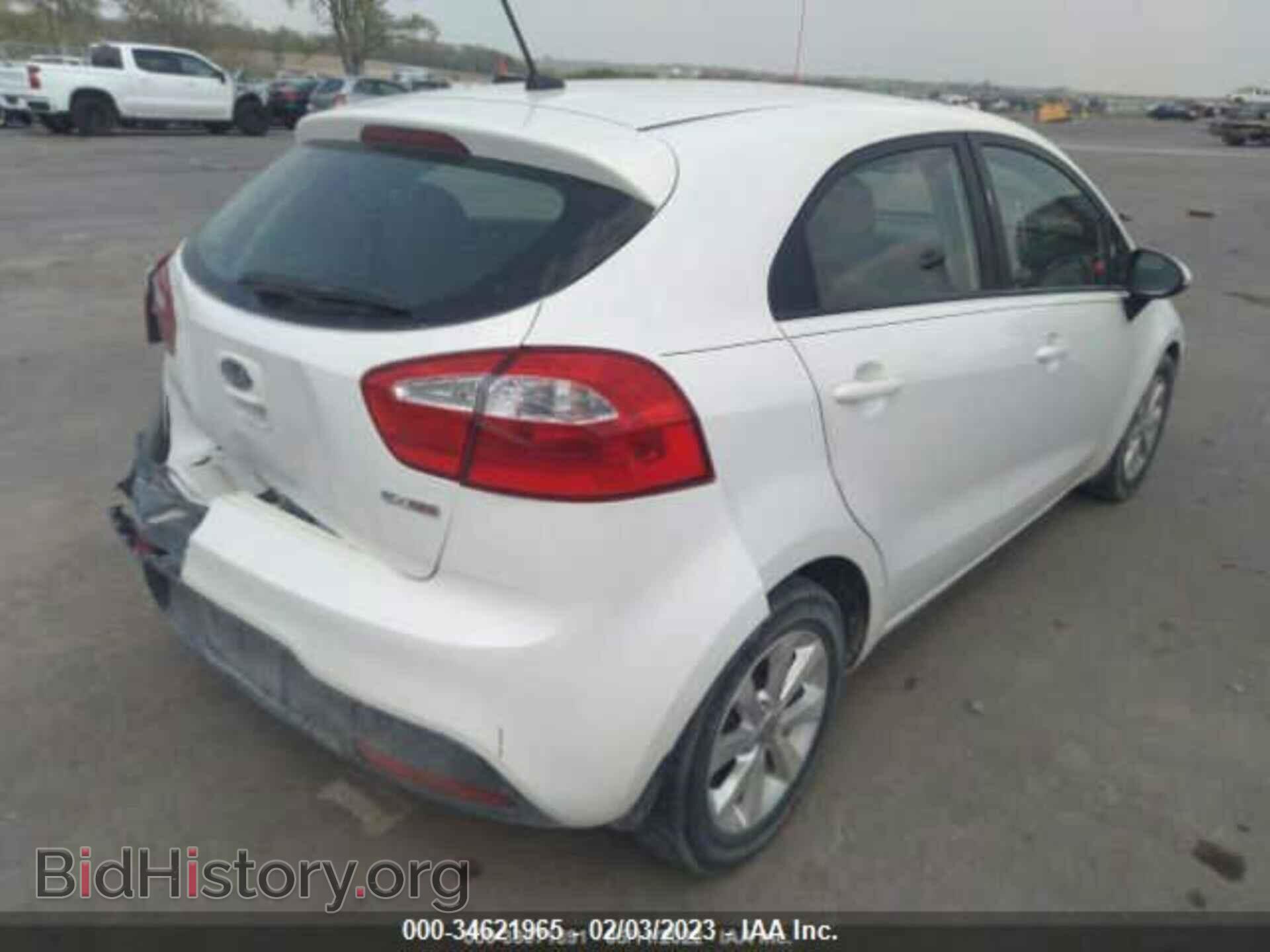 2012 KIA RIO - VIN: KNADN5A38C6013800 - Фото 4