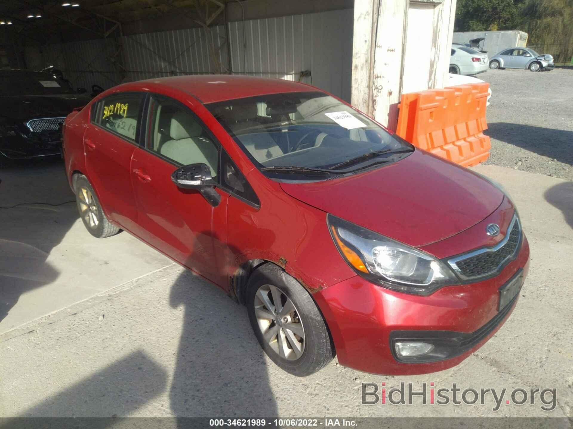 Photo KNADN4A36D6113342 - KIA RIO 2013