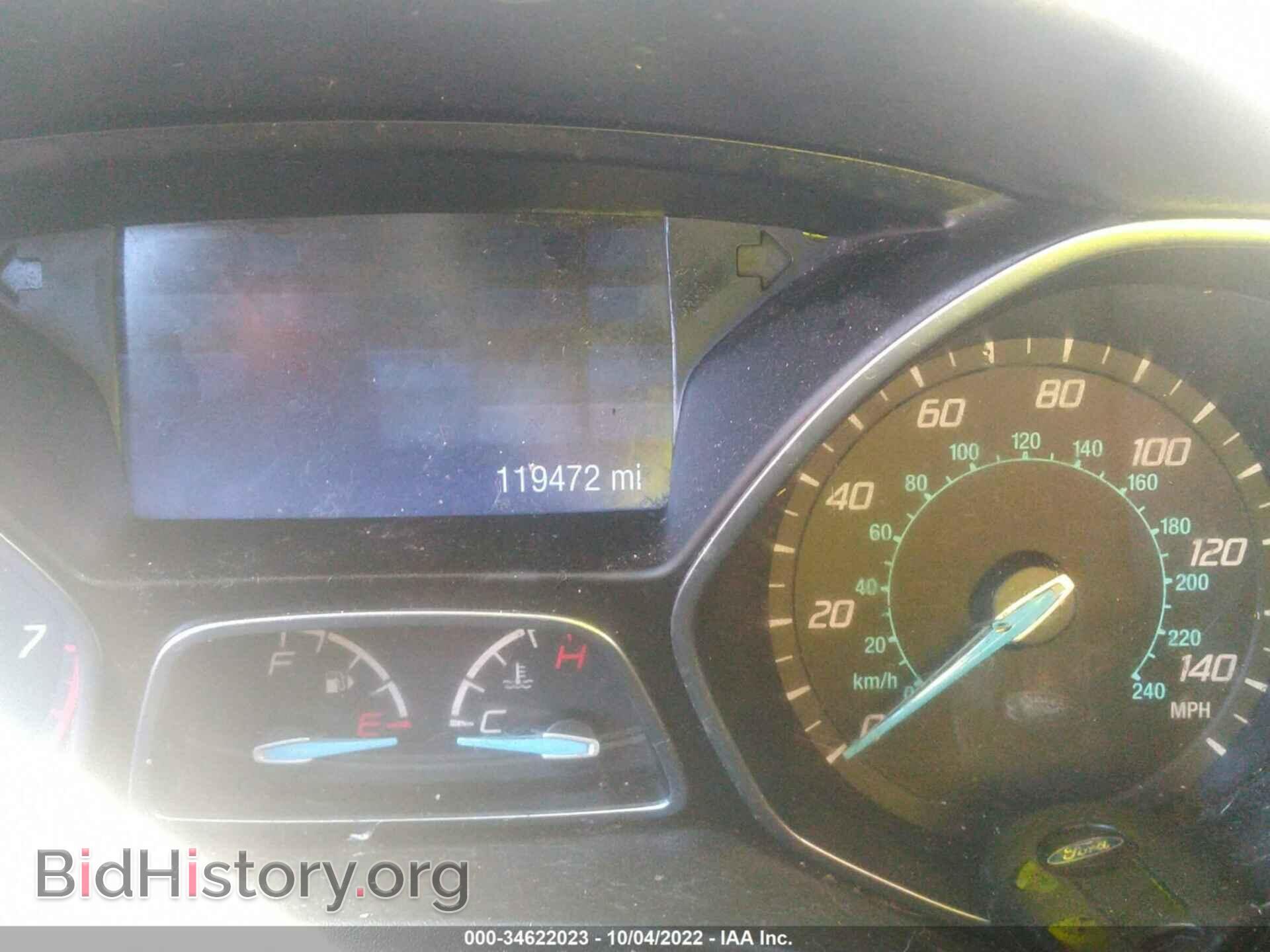 2014 FORD FOCUS - VIN: 1FADP3F22EL462997 - Фото 7