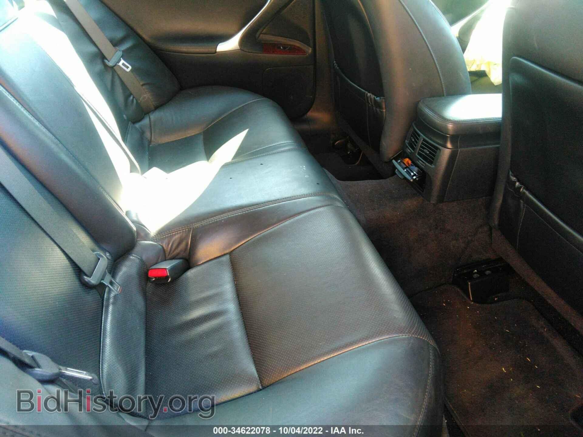 2008 LEXUS IS 250 - VIN: JTHBK262085066374 - Фото 8