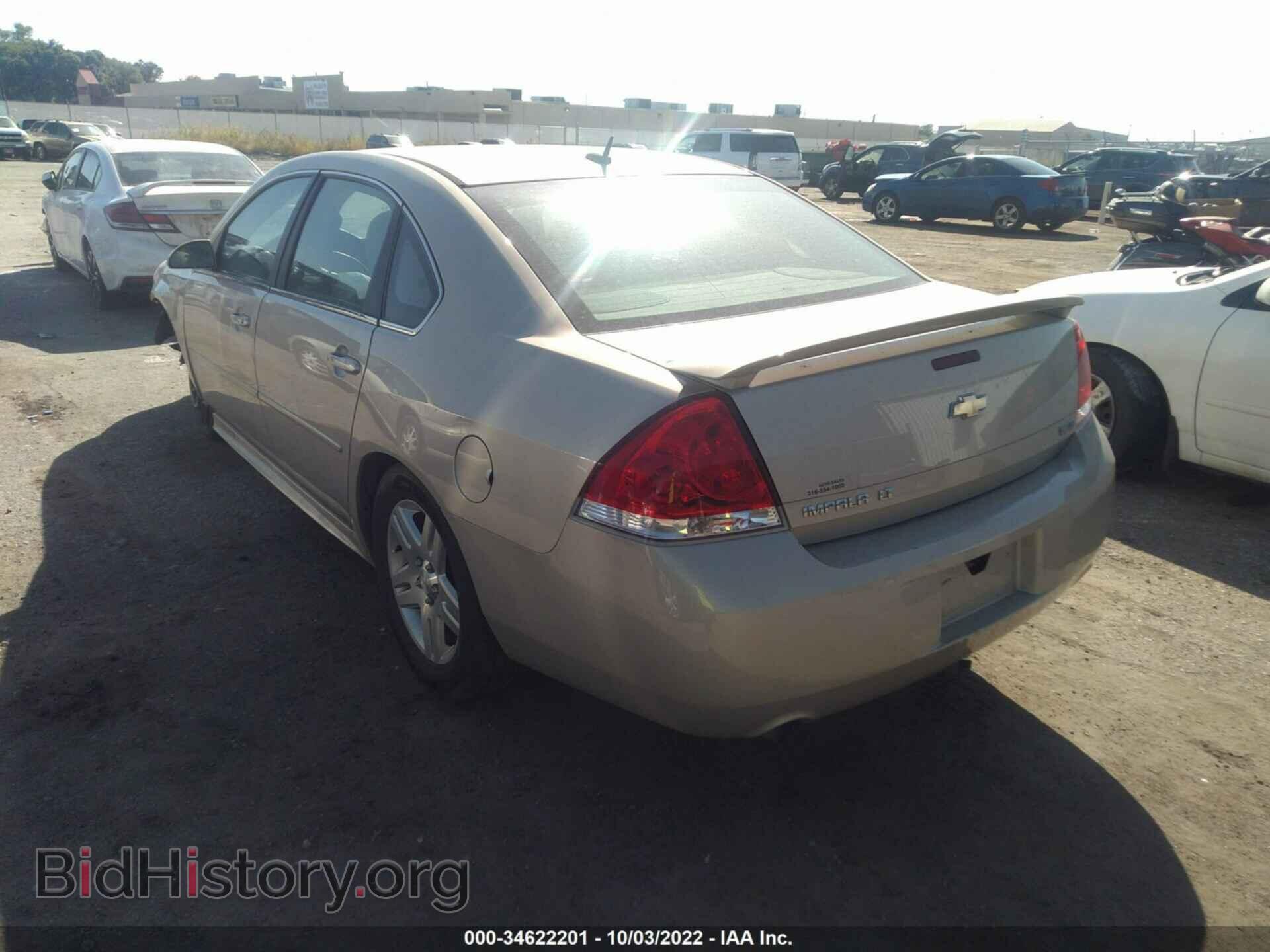 2012 CHEVROLET IMPALA - VIN: 2G1WG5E37C1220307 - Фото 3