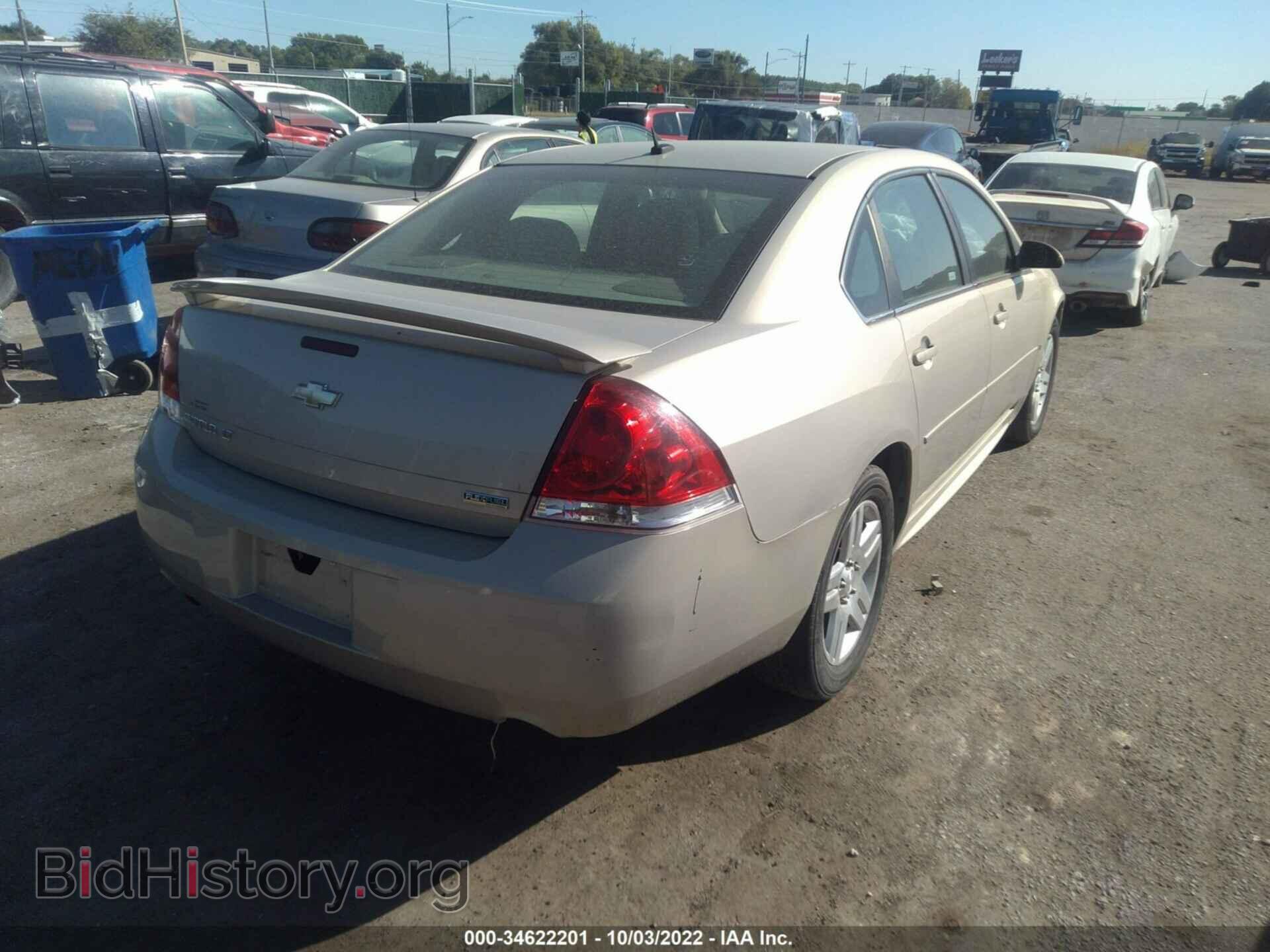 2012 CHEVROLET IMPALA - VIN: 2G1WG5E37C1220307 - Фото 4
