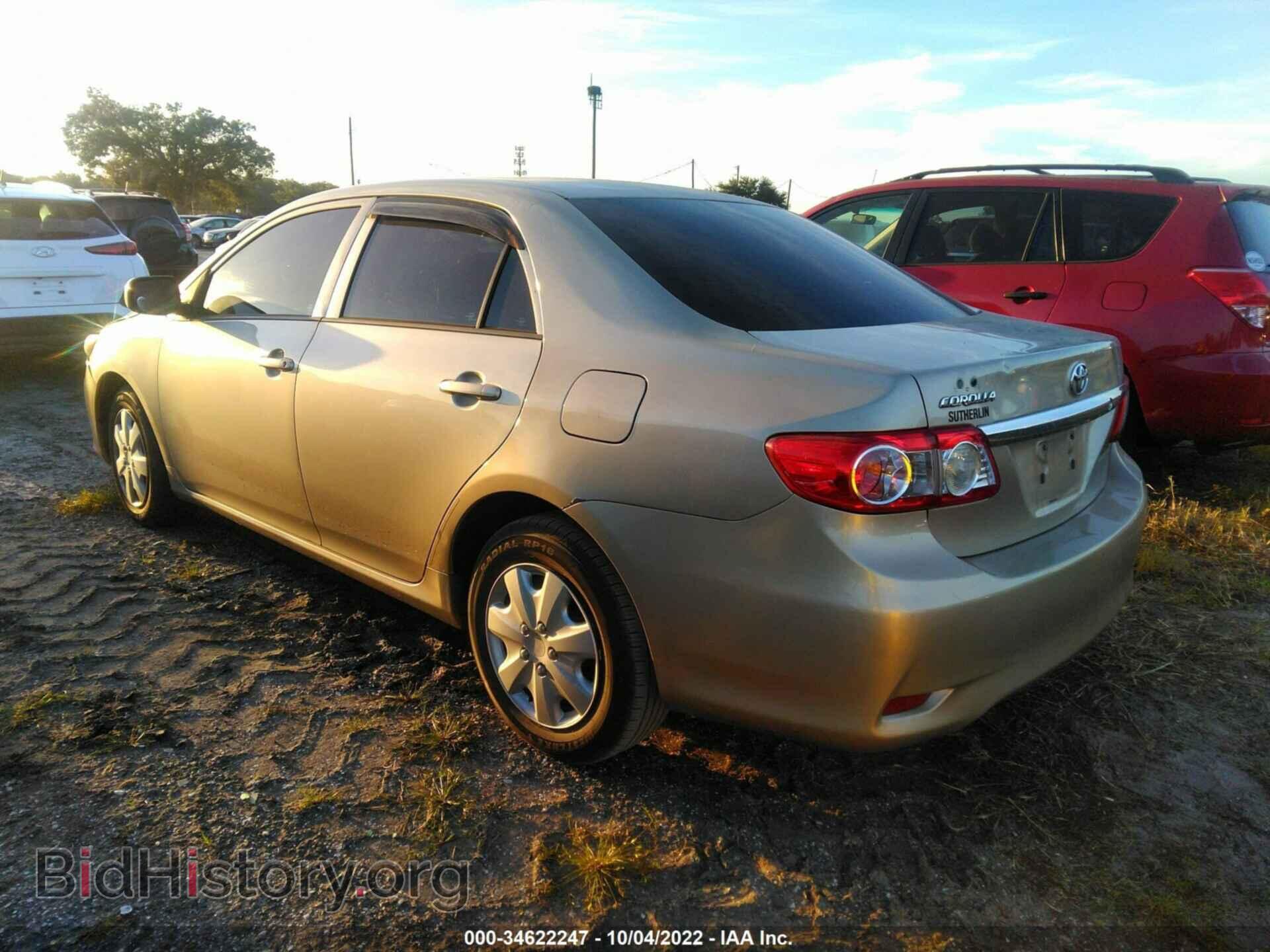 2012 TOYOTA COROLLA - VIN: 5YFBU4EE3CP070241 - Фото 3