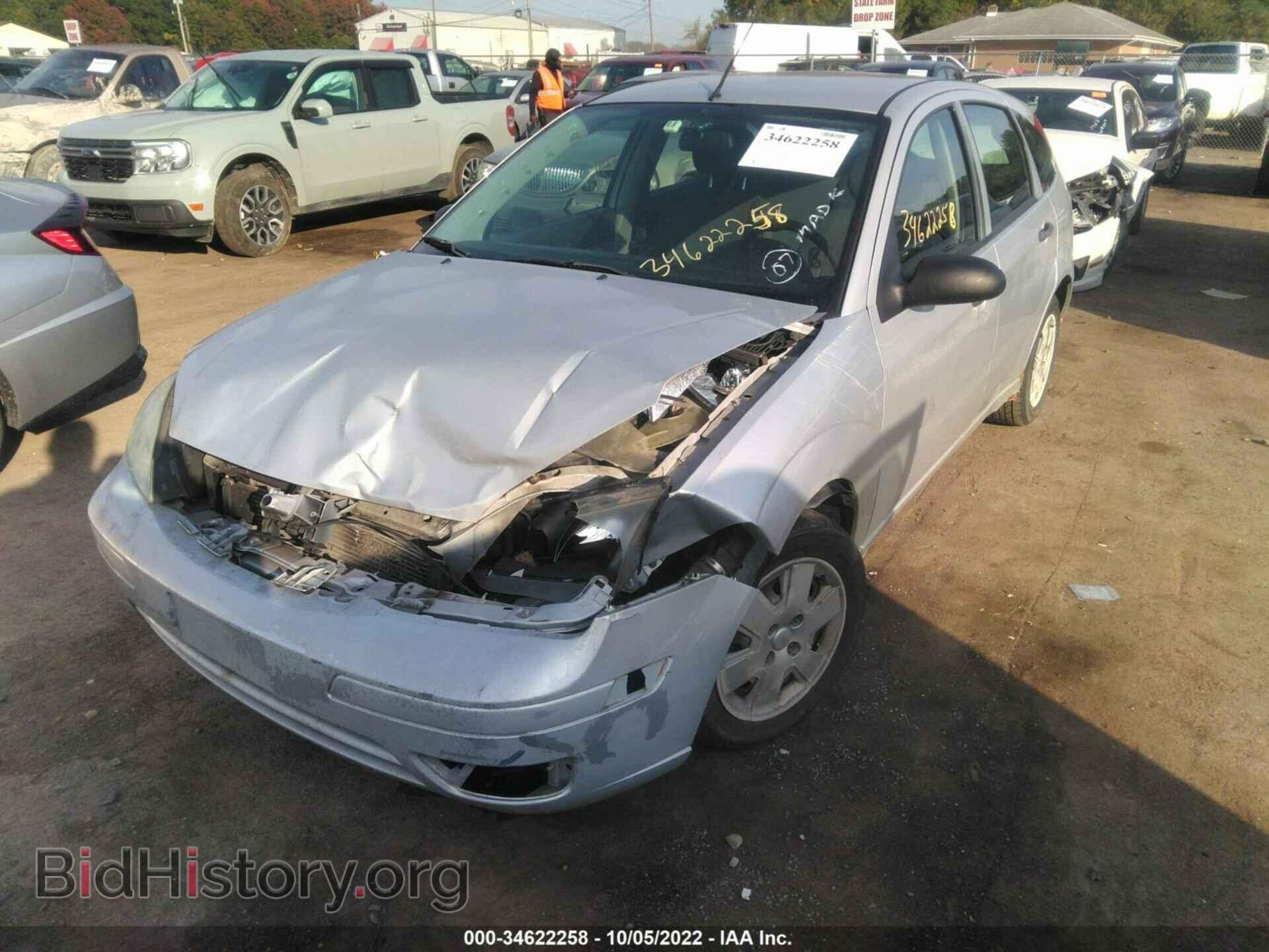 2007 FORD FOCUS - VIN: 1FAFP37N07W344689 - Фото 2